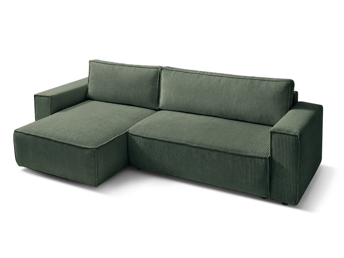 Colțar Extensibil CLOUD, cu ladă de depozitare, șezlong interschimbabil, 275x145x85 cm Prestige Home