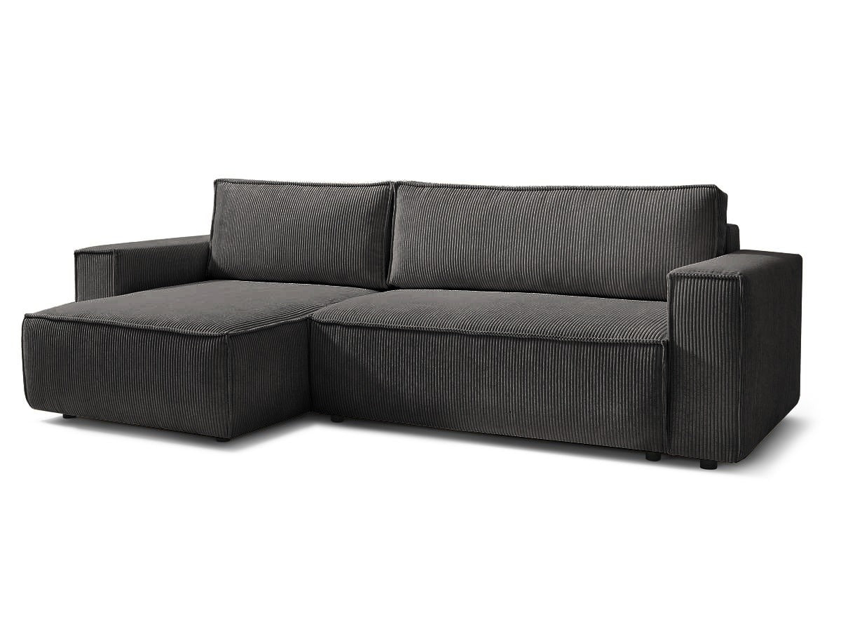 Colțar Extensibil CLOUD, cu ladă de depozitare, șezlong interschimbabil, 275x145x85 cm Prestige Home