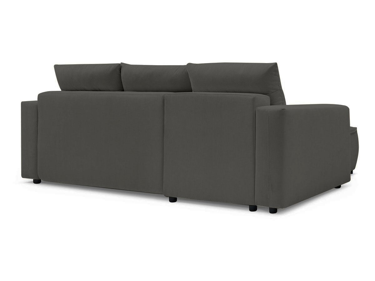 Colțar Extensibil HALSON, cu ladă de depozitare, șezlong interschimbabil, 260x160x98 cm Prestige Home
