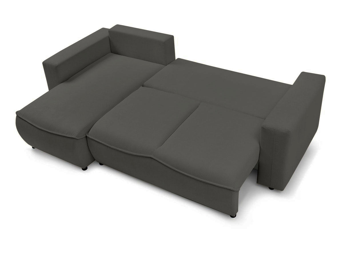 Colțar Extensibil HALSON, cu ladă de depozitare, șezlong interschimbabil, 260x160x98 cm Prestige Home