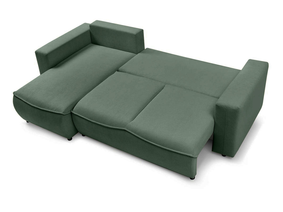 Colțar Extensibil HALSON, cu ladă de depozitare, șezlong interschimbabil, 260x160x98 cm Prestige Home
