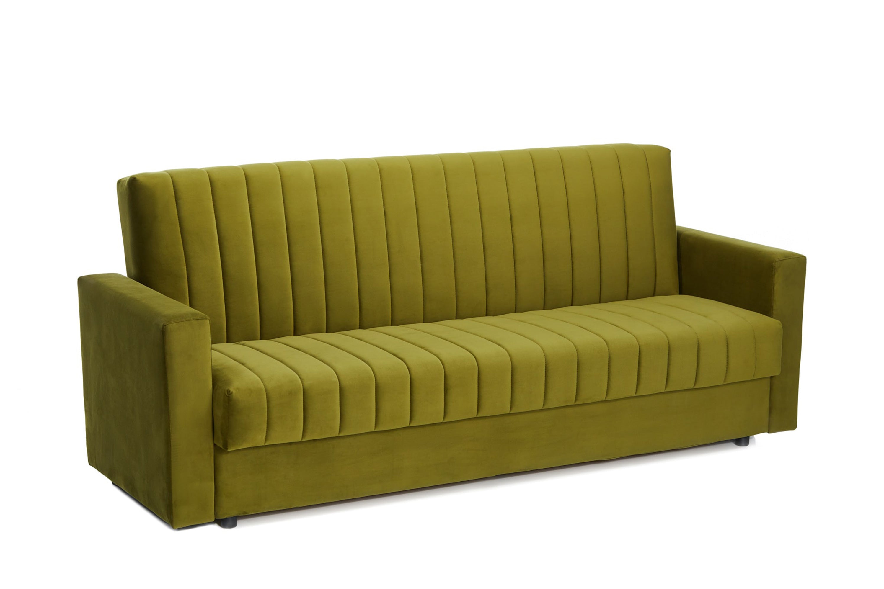 Canapea Extensibilă 3 locuri EMERALD, cu ladă de depozitare, 215x70x90 cm Prestige Home