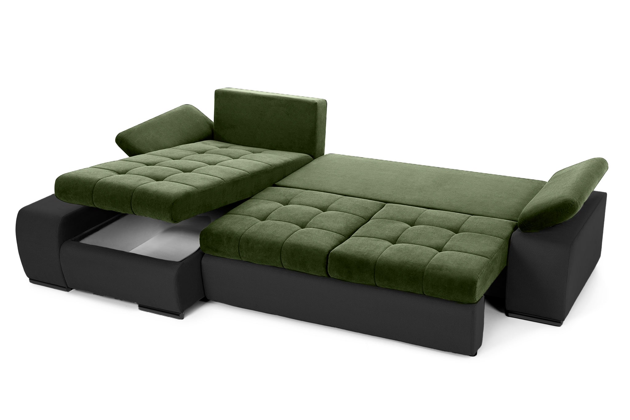 Colțar Extensibil VENETIA, cu ladă de depozitare, variante stânga/dreapta 290x170x80 cm Prestige Home