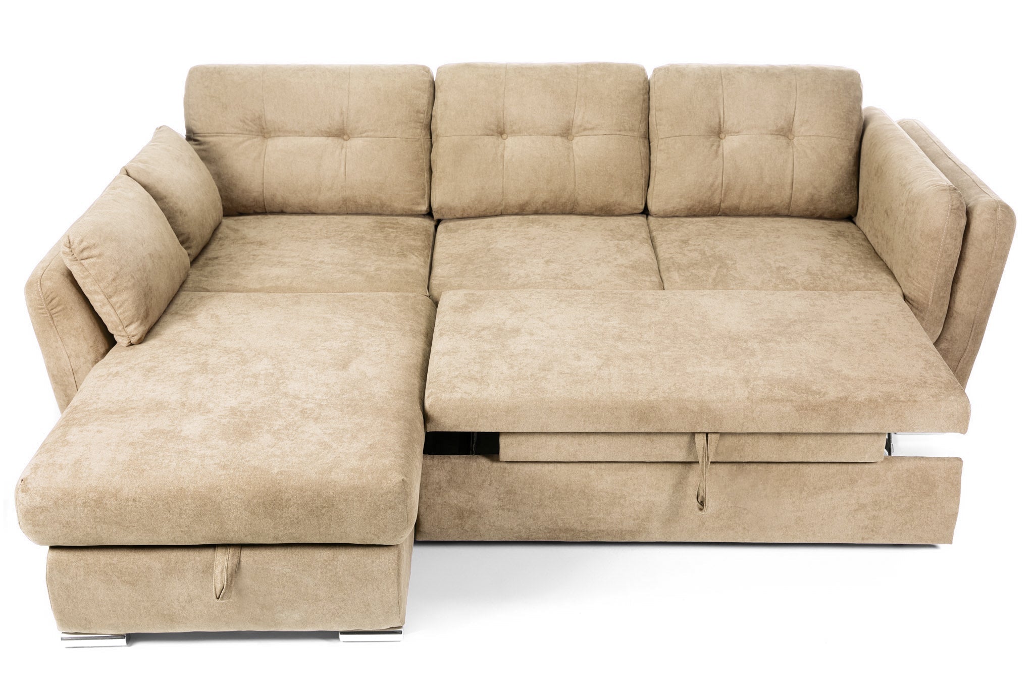Colțar Extensibil JAZZ, cu ladă depozitare, 245 x 205 x 90 cm Prestige Home