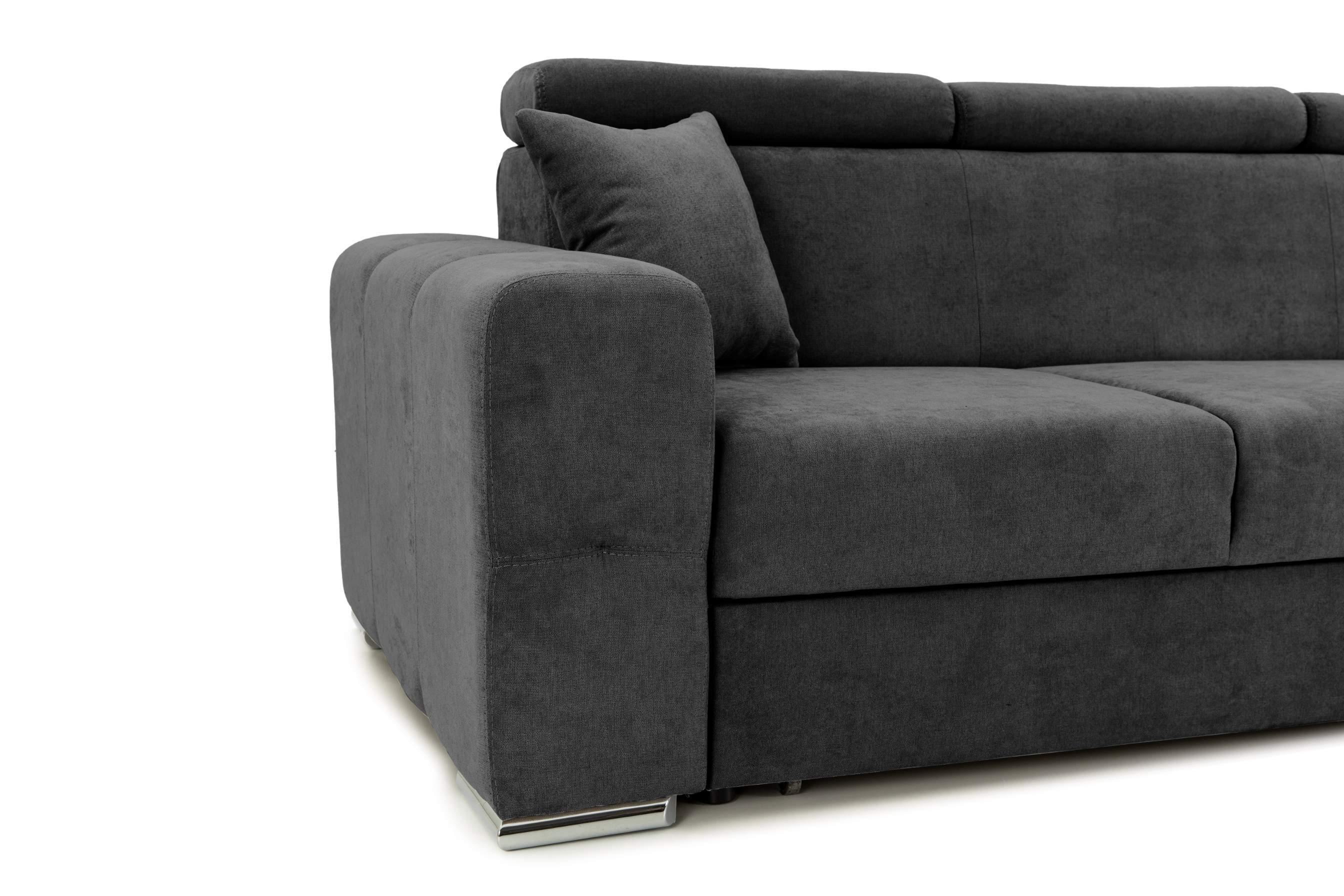 Canapea Extensibilă 3 locuri BELLAGIO, cu tetiere reglabile, 242x95x99 cm Prestige Home