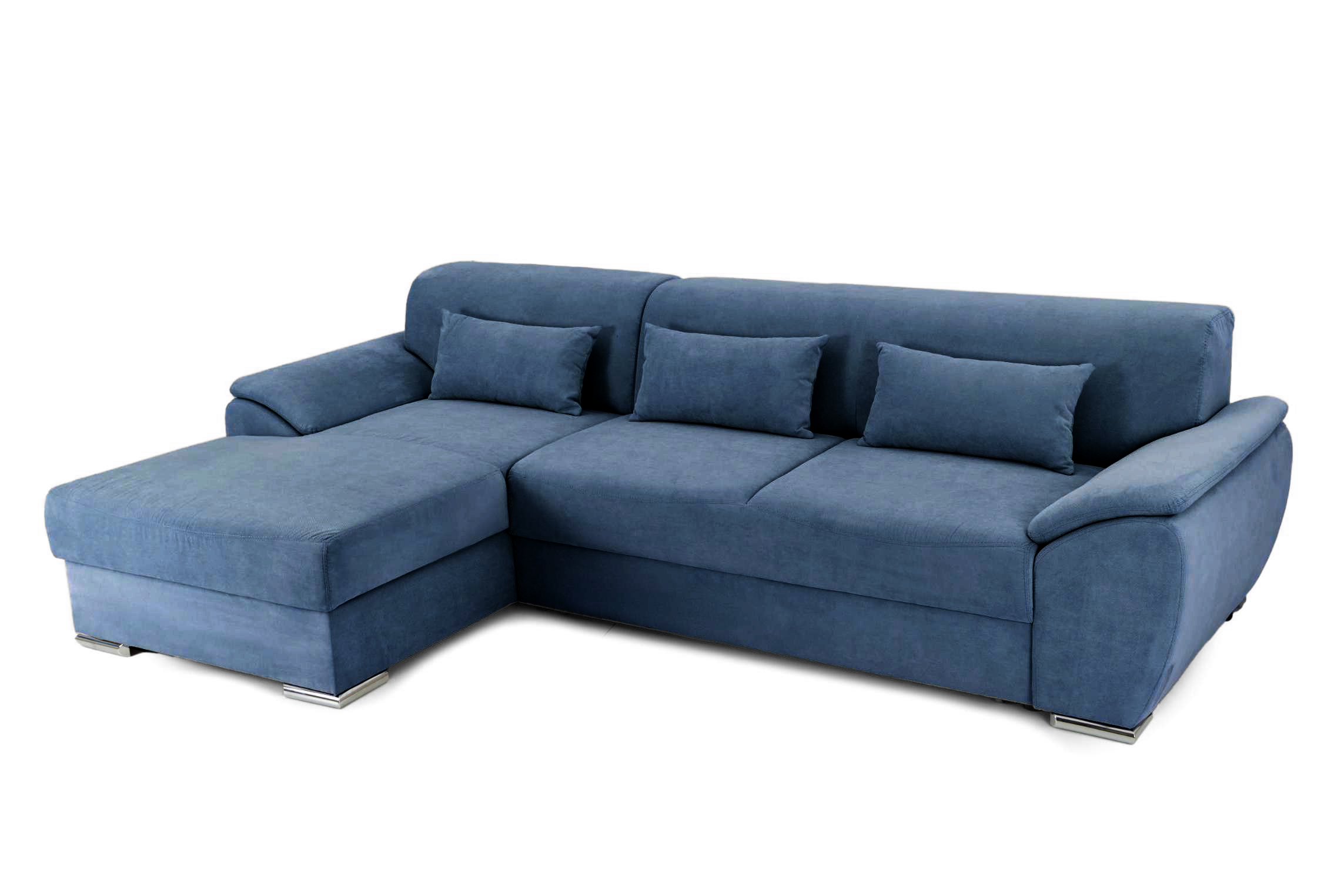 Colțar Extensibil PICASSO, cu ladă de depozitare, variante stânga/dreapta 295x168x80 cm Prestige Home