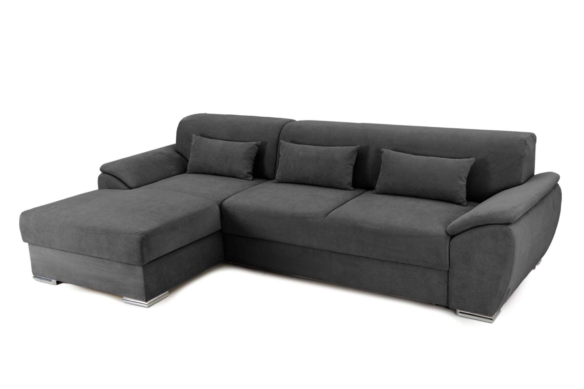 Colțar Extensibil PICASSO, cu ladă de depozitare, variante stânga/dreapta 295x168x80 cm Prestige Home