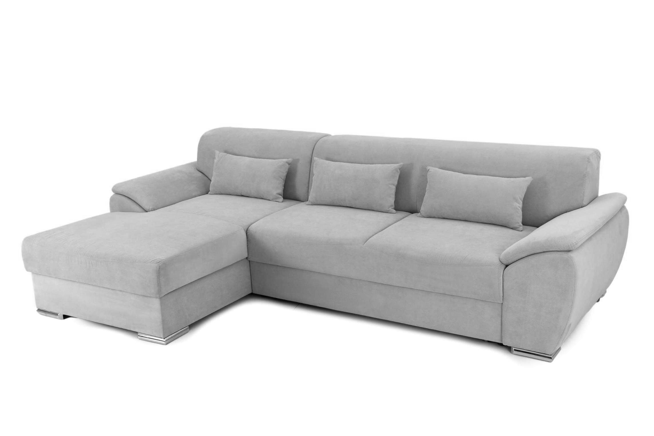 Colțar Extensibil PICASSO, cu ladă de depozitare, variante stânga/dreapta 295x168x80 cm Prestige Home