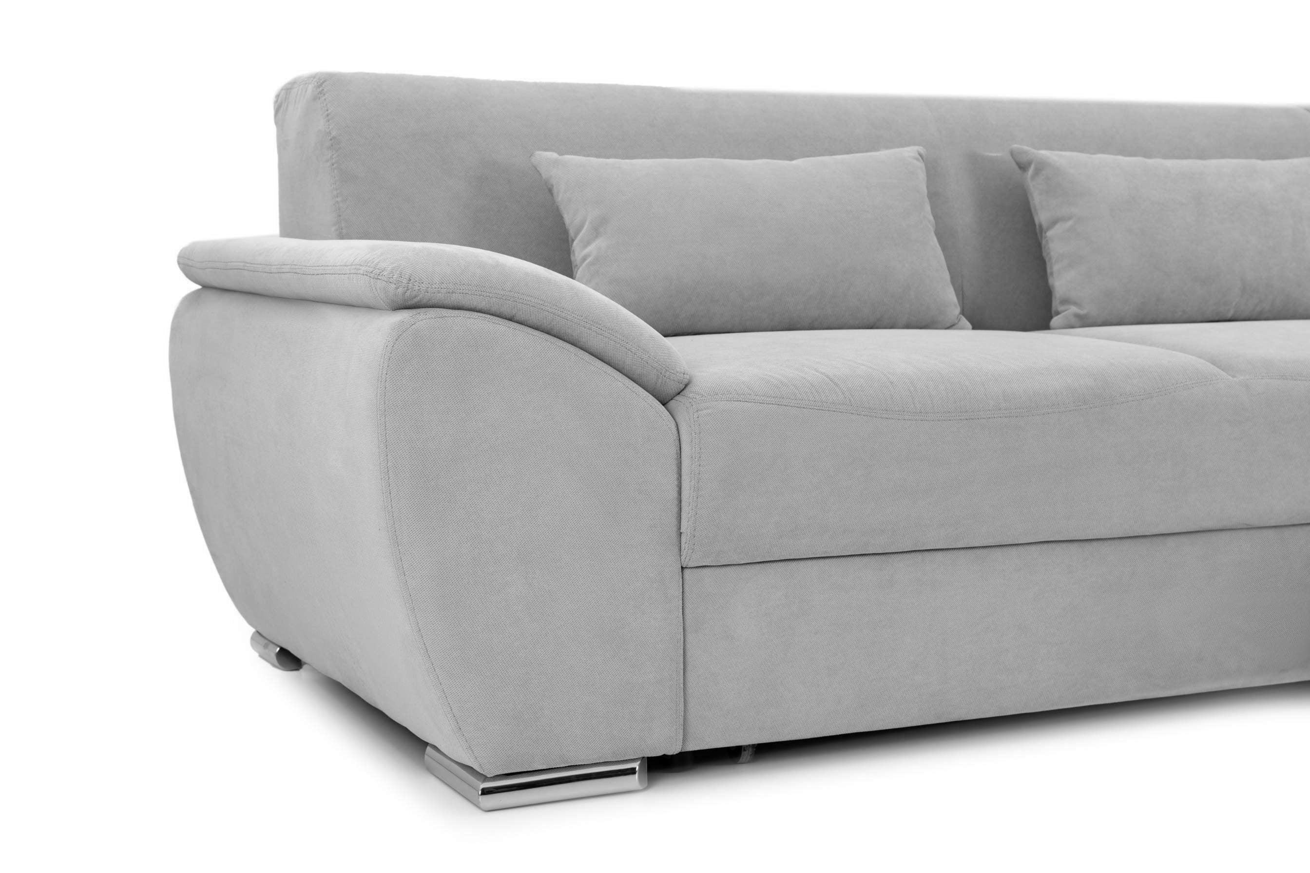 Colțar Extensibil PICASSO, cu ladă de depozitare, variante stânga/dreapta 295x168x80 cm Prestige Home