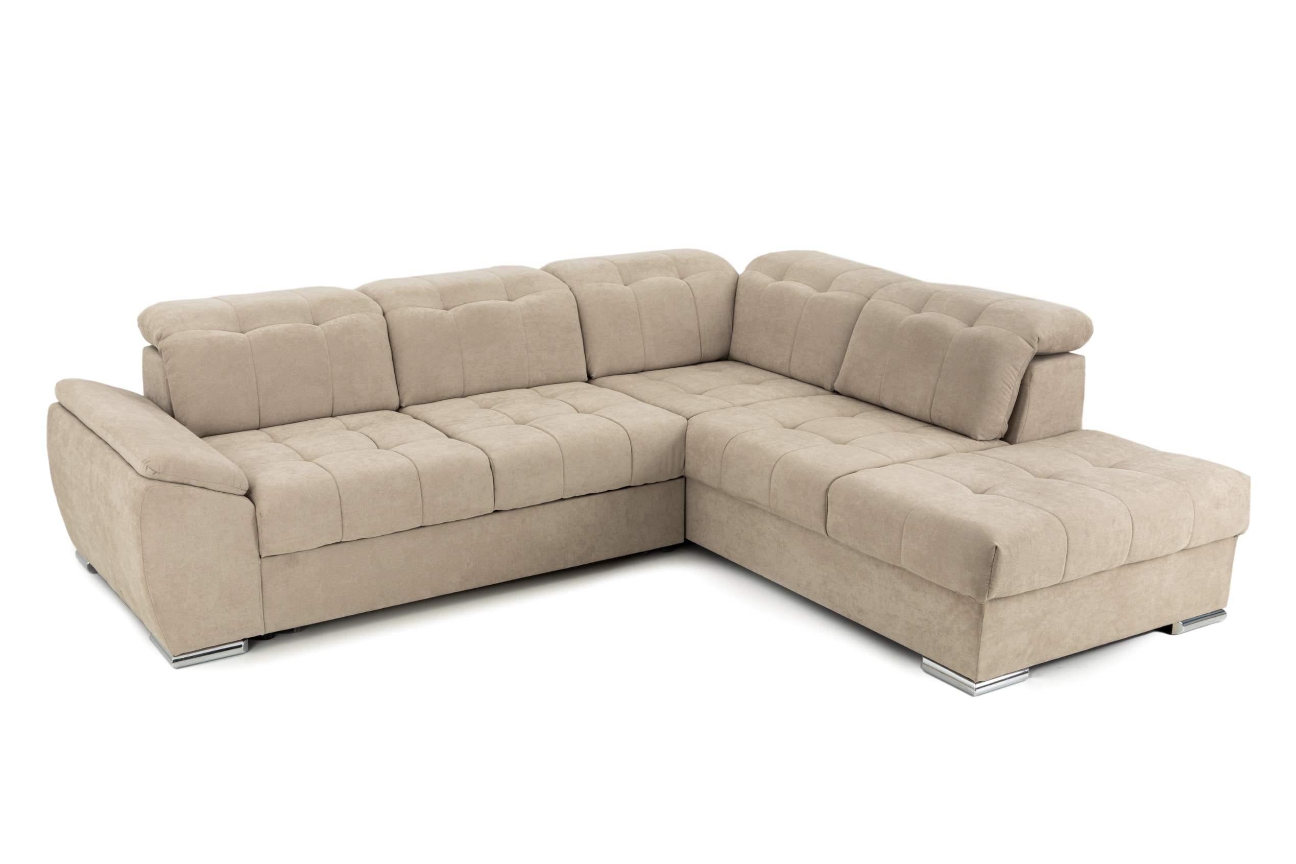 Colțar Extensibil ENZO, cu tetiere, variante stânga/dreapta, 255x220x100 cm Prestige Home
