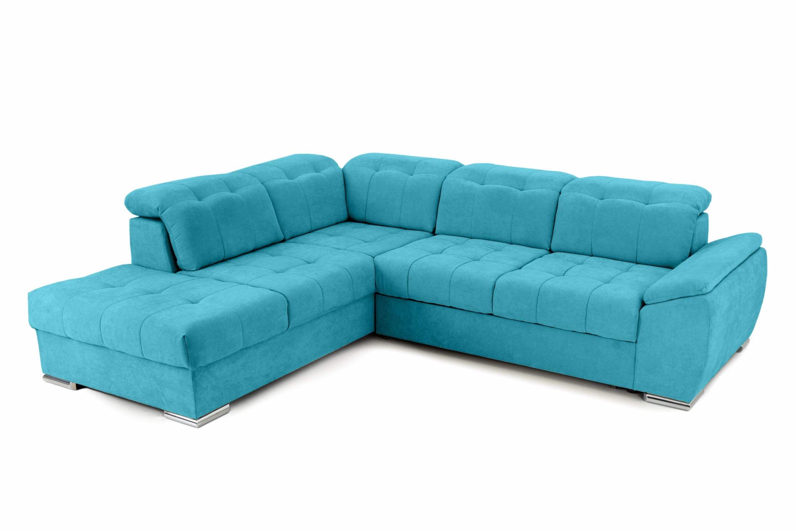 Colțar Extensibil ENZO, cu tetiere, variante stânga/dreapta, 255x220x100 cm Prestige Home