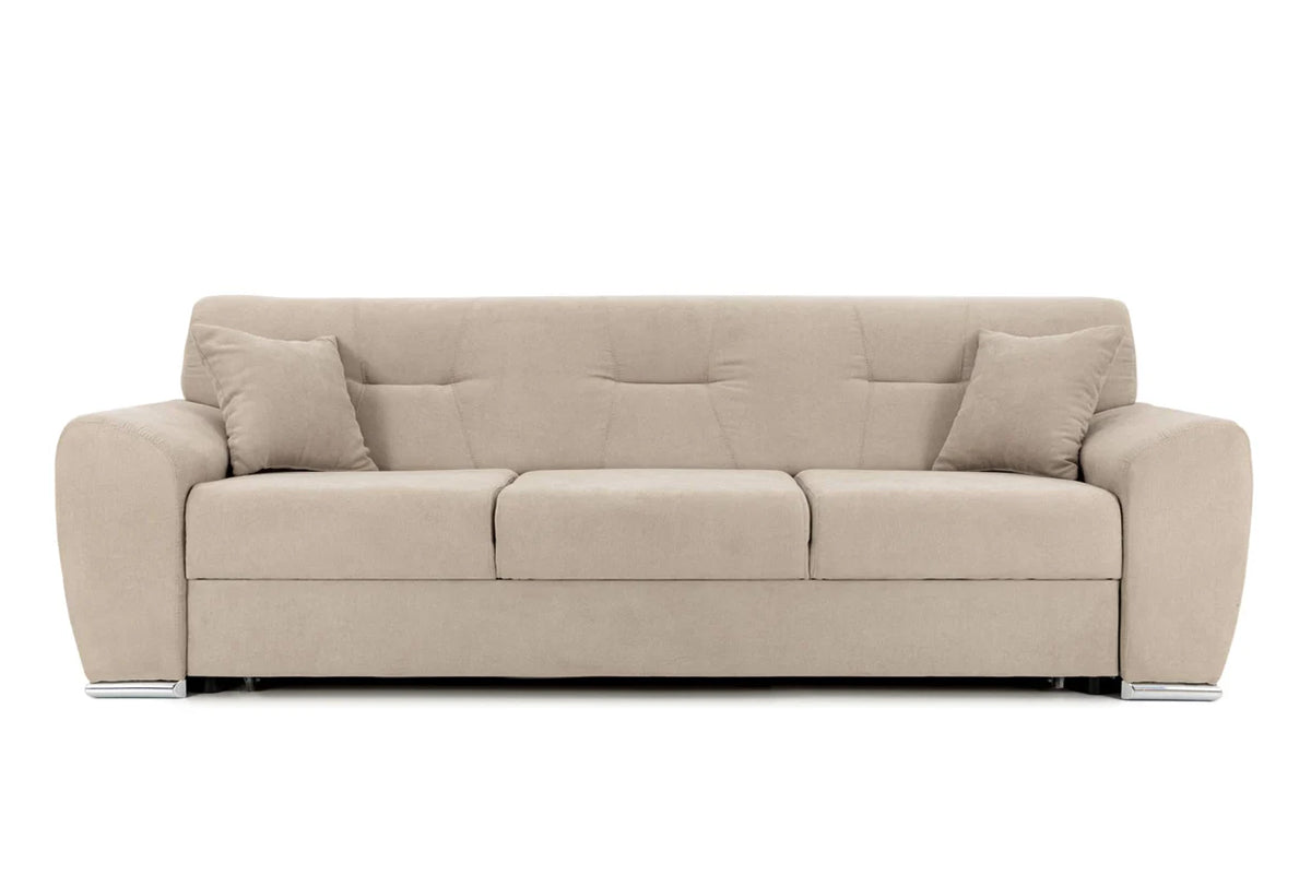 Canapea Extensibilă 3 locuri ASTORIA, 241x96x86 cm Bej-Enjoy Prestige Home