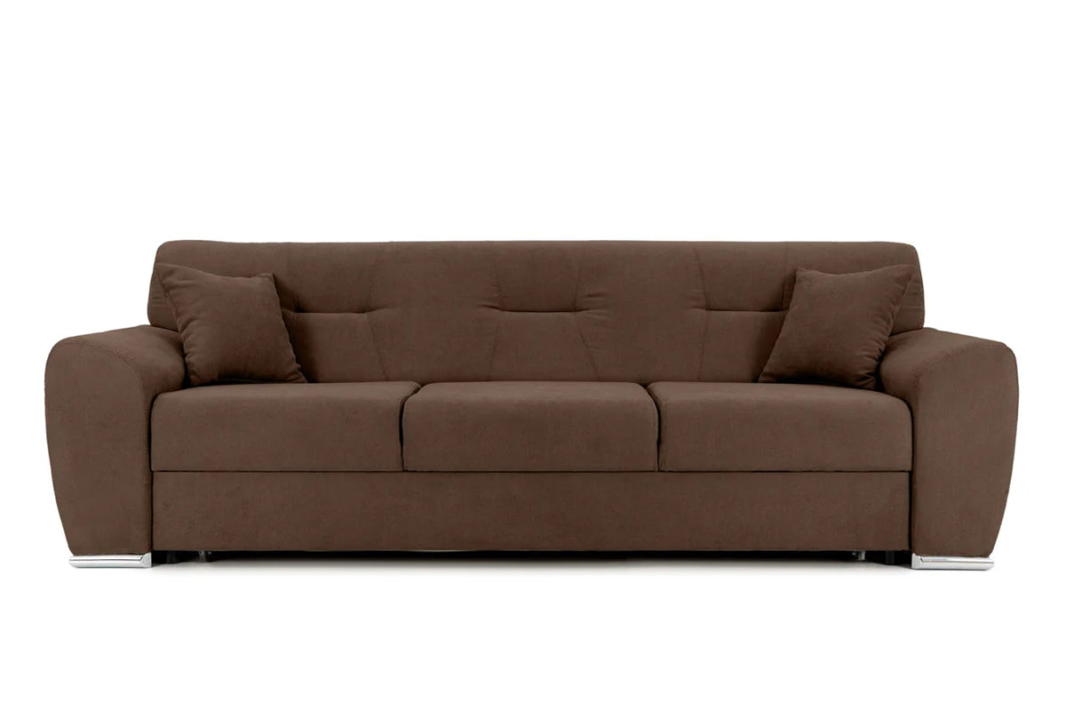 Canapea Extensibilă 3 locuri ASTORIA, 241x96x86 cm Maro-Enjoy Prestige Home