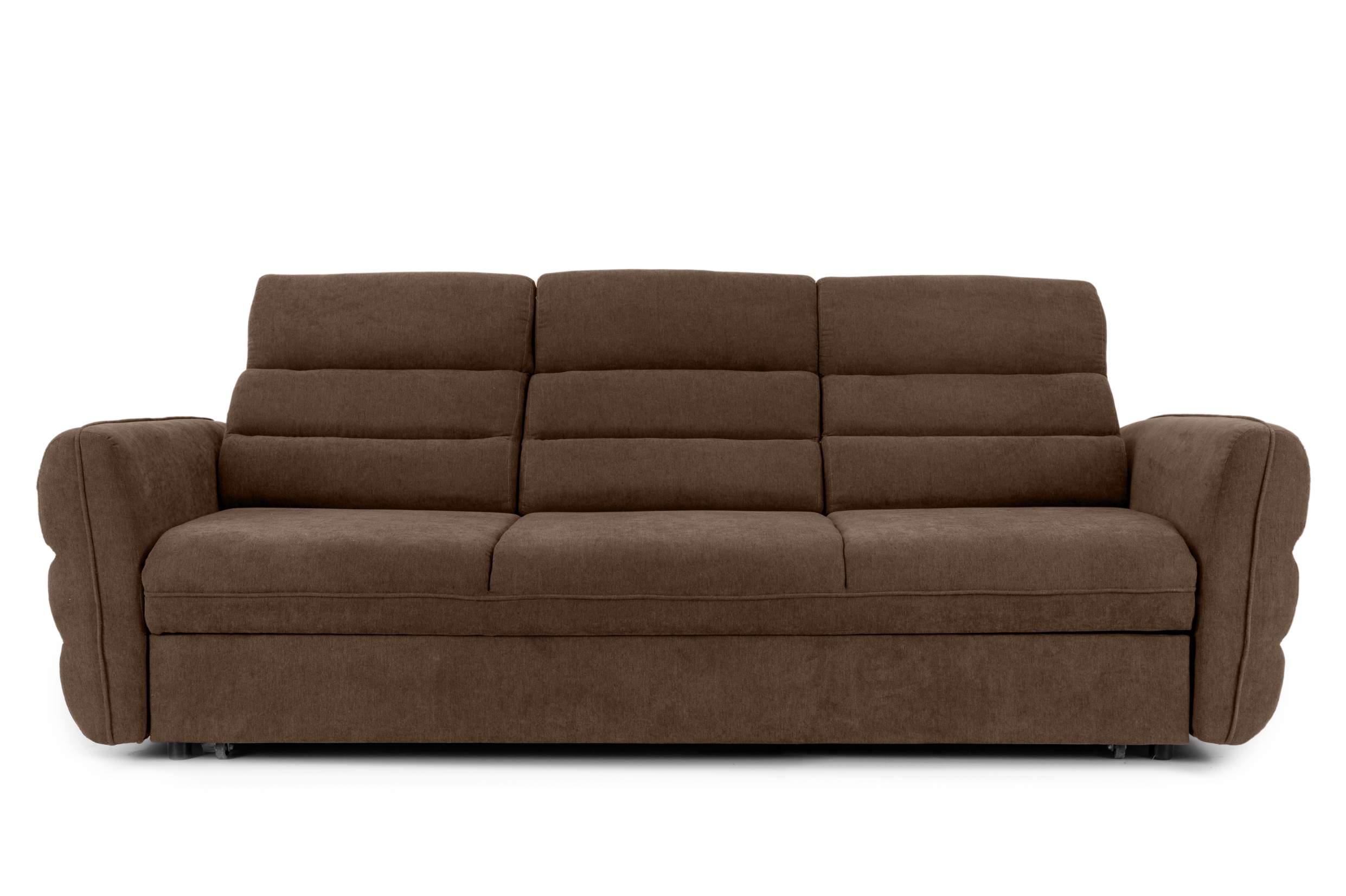 Canapea Extensibilă 3 locuri TENERIFE, cu tetiere reglabile, 230x95x100 cm Maro-Enjoy Prestige Home
