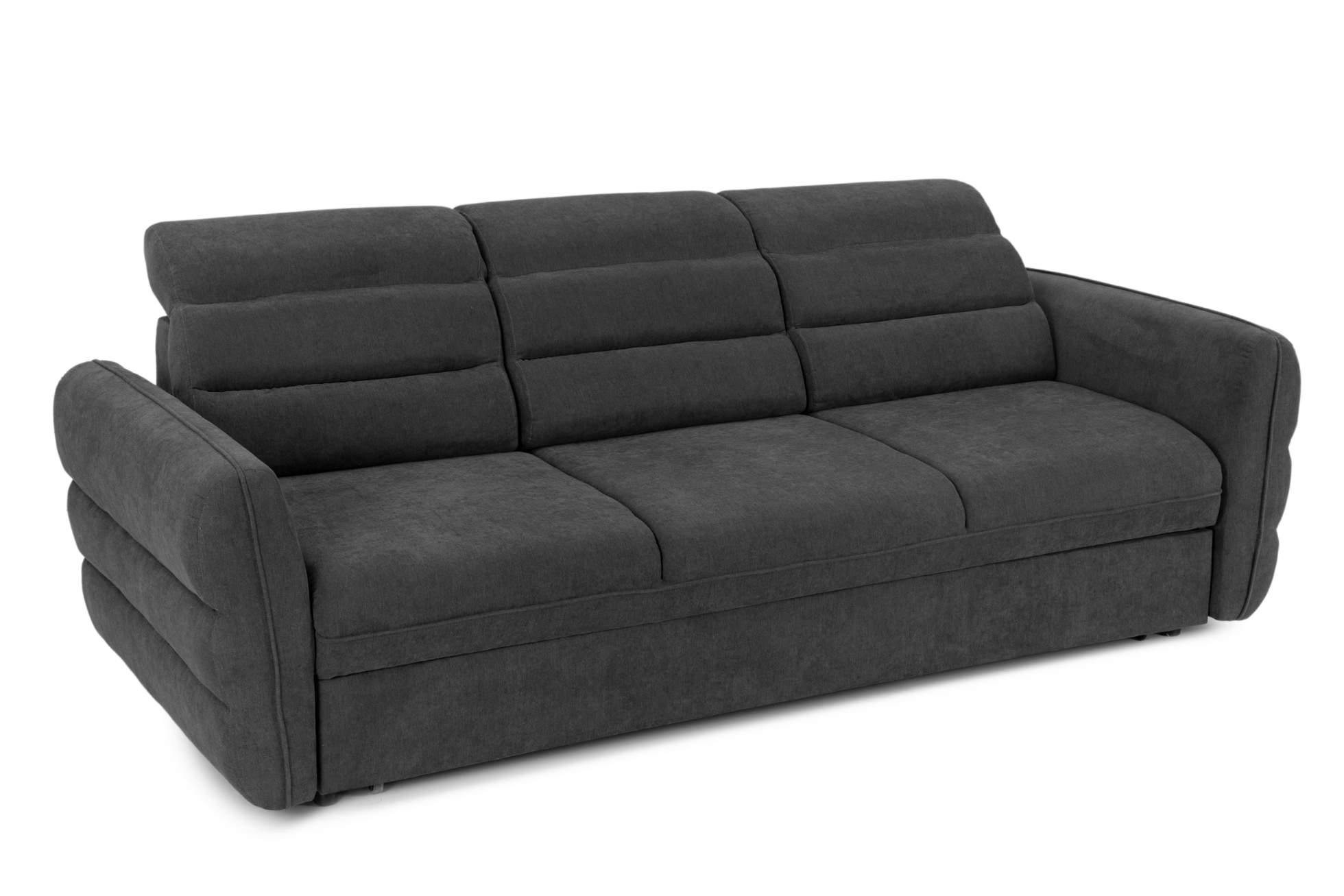 Canapea Extensibilă 3 locuri TENERIFE, cu tetiere reglabile, 230x95x100 cm Prestige Home