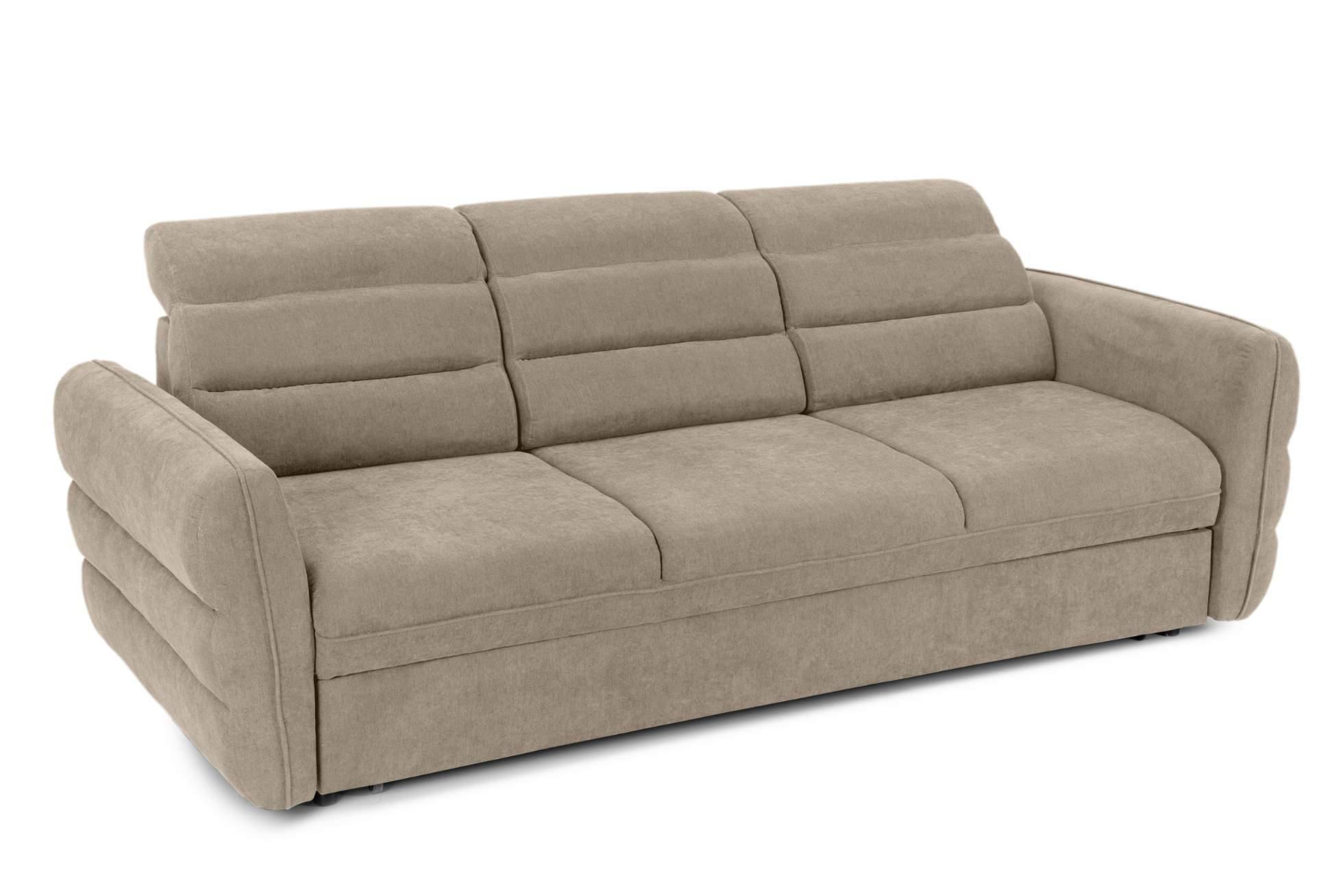 Canapea Extensibilă 3 locuri TENERIFE, cu tetiere reglabile, 230x95x100 cm Prestige Home