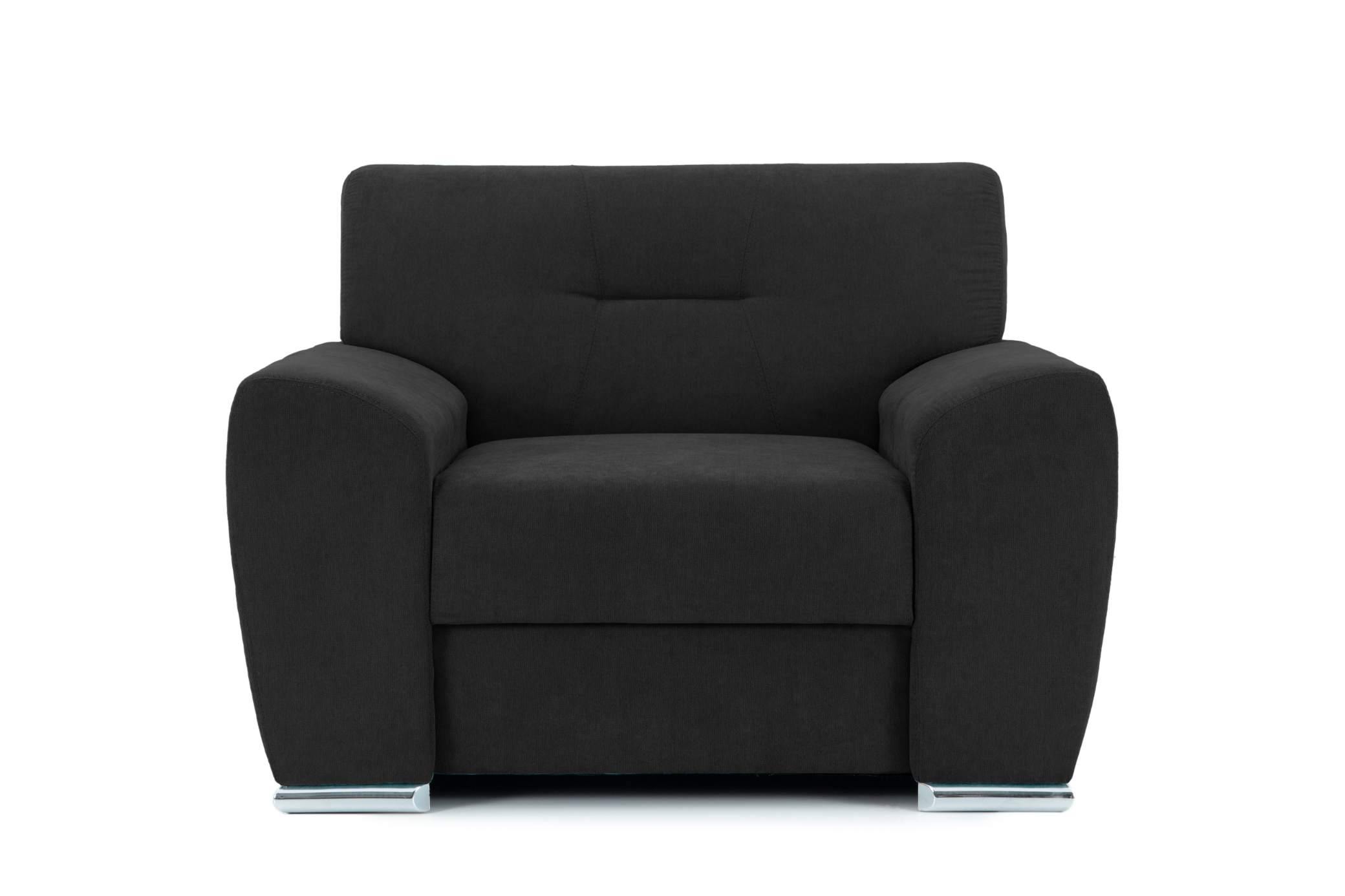 Fotoliu ASTORIA, 105x96x86 cm Negru-Enjoy Prestige Home