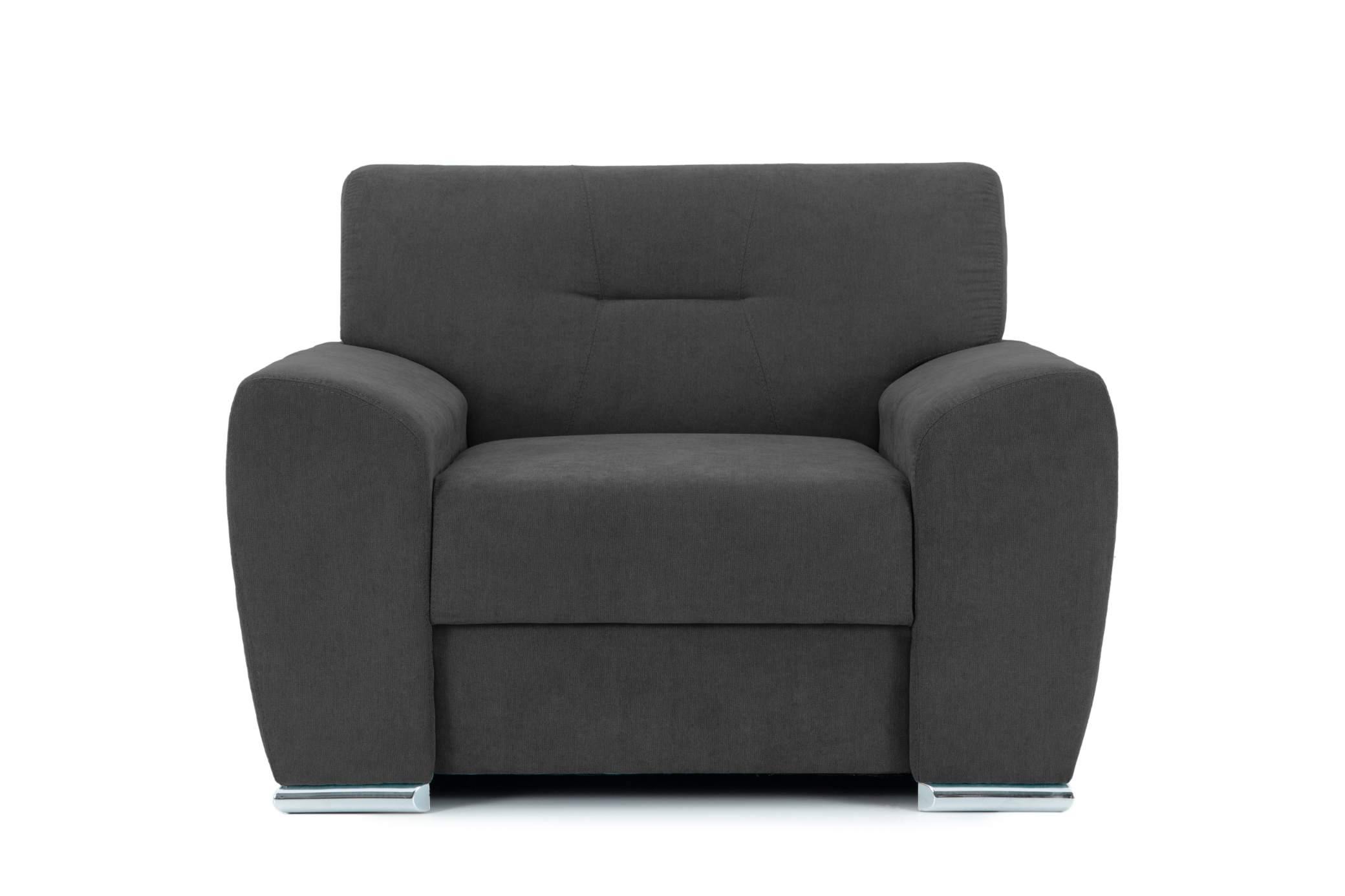 Fotoliu ASTORIA, 105x96x86 cm Gri-Inchis-Enjoy Prestige Home
