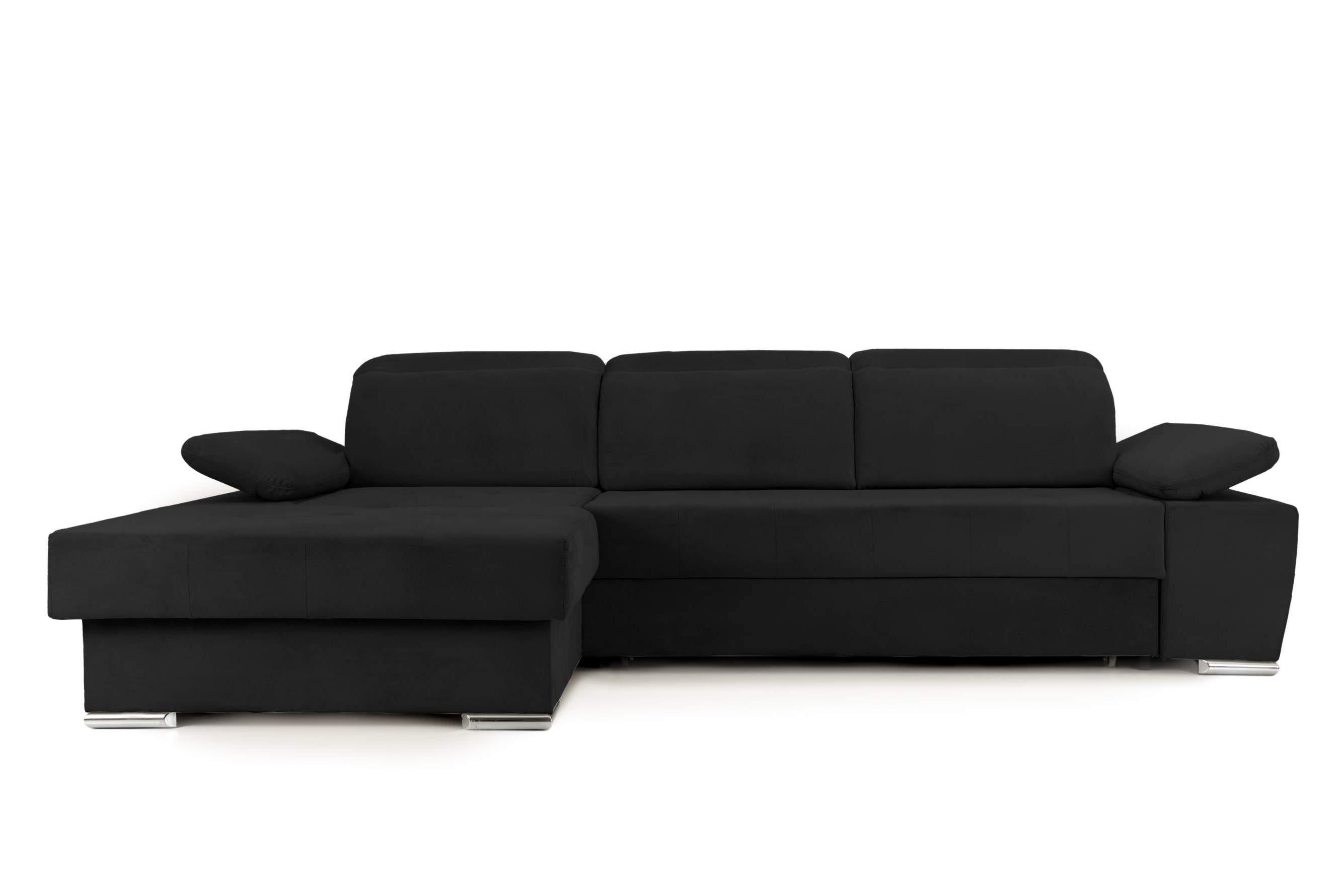 Colțar Extensibil TRENDY, cu ladă de depozitare, cu tetiere reglabile, variante stânga/dreapta 295x170x105 cm Prestige Home