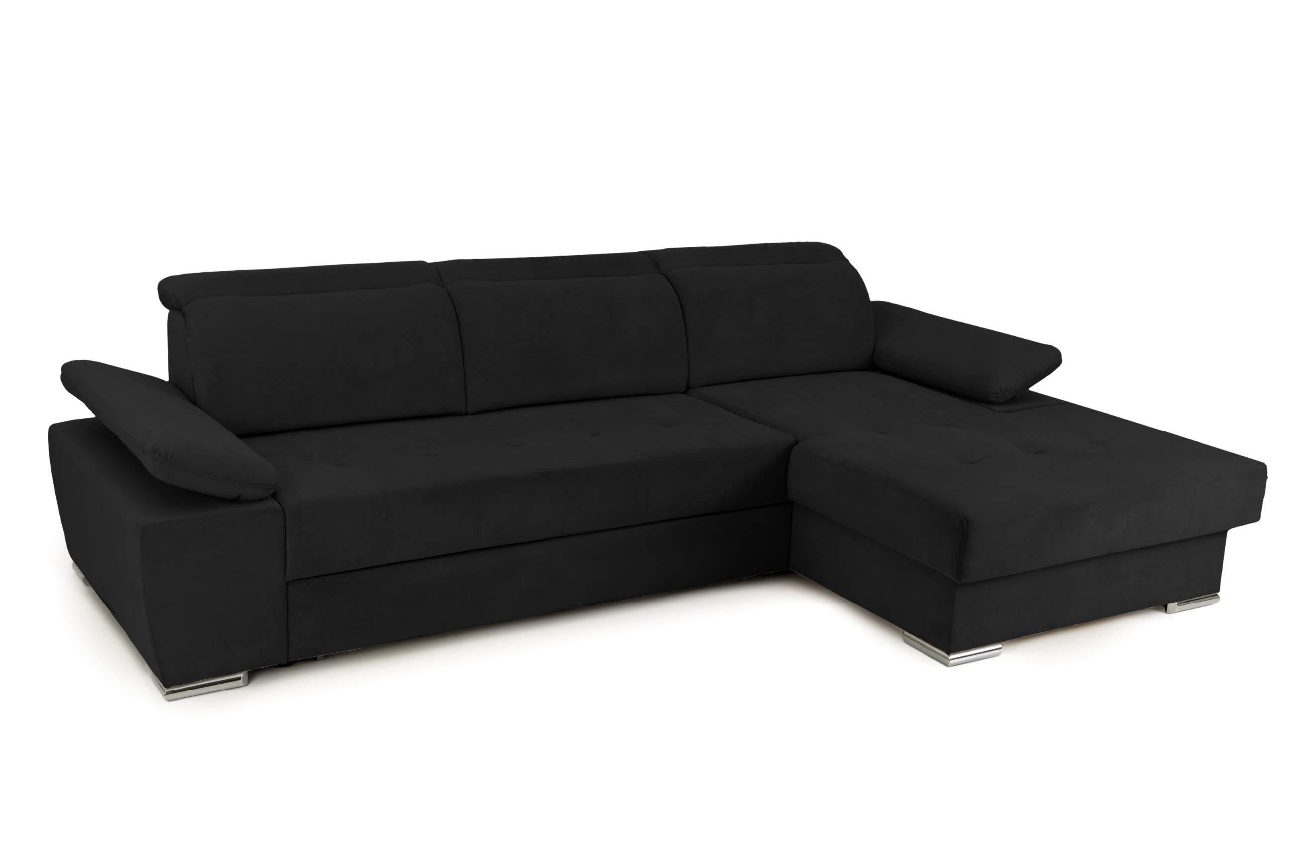 Colțar Extensibil TRENDY, cu ladă de depozitare, cu tetiere reglabile, variante stânga/dreapta 295x170x105 cm Prestige Home