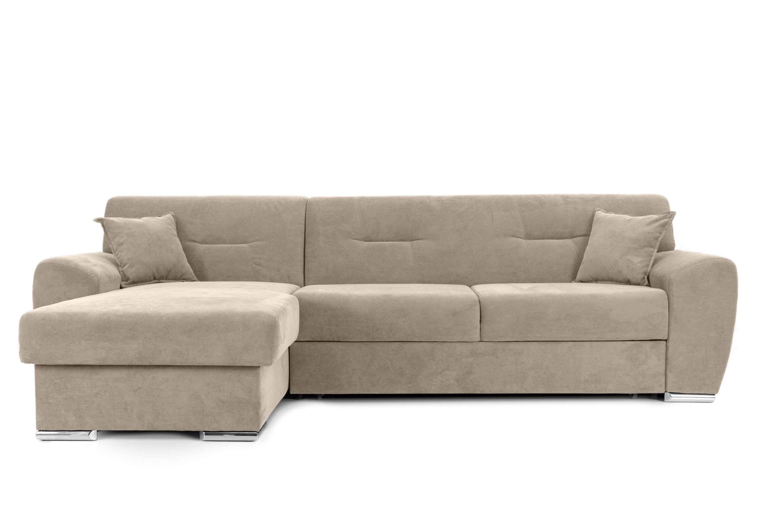 Colțar Extensibil ASTORIA, cu ladă de depozitare, variante stânga/dreapta 281x168x85 cm Bej-Enjoy Stanga Prestige Home