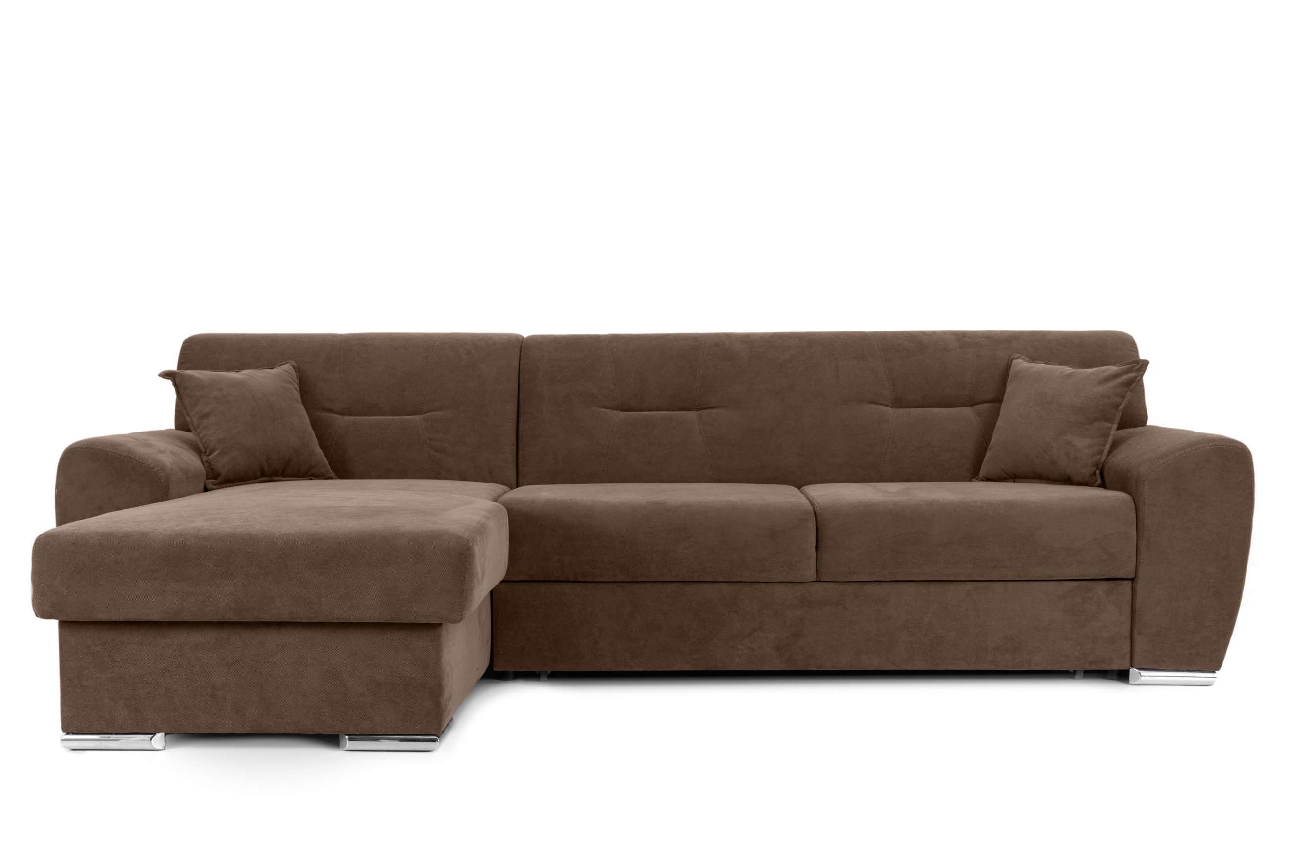 Colțar Extensibil ASTORIA, cu ladă de depozitare, variante stânga/dreapta 281x168x85 cm Maro-Enjoy Stanga Prestige Home