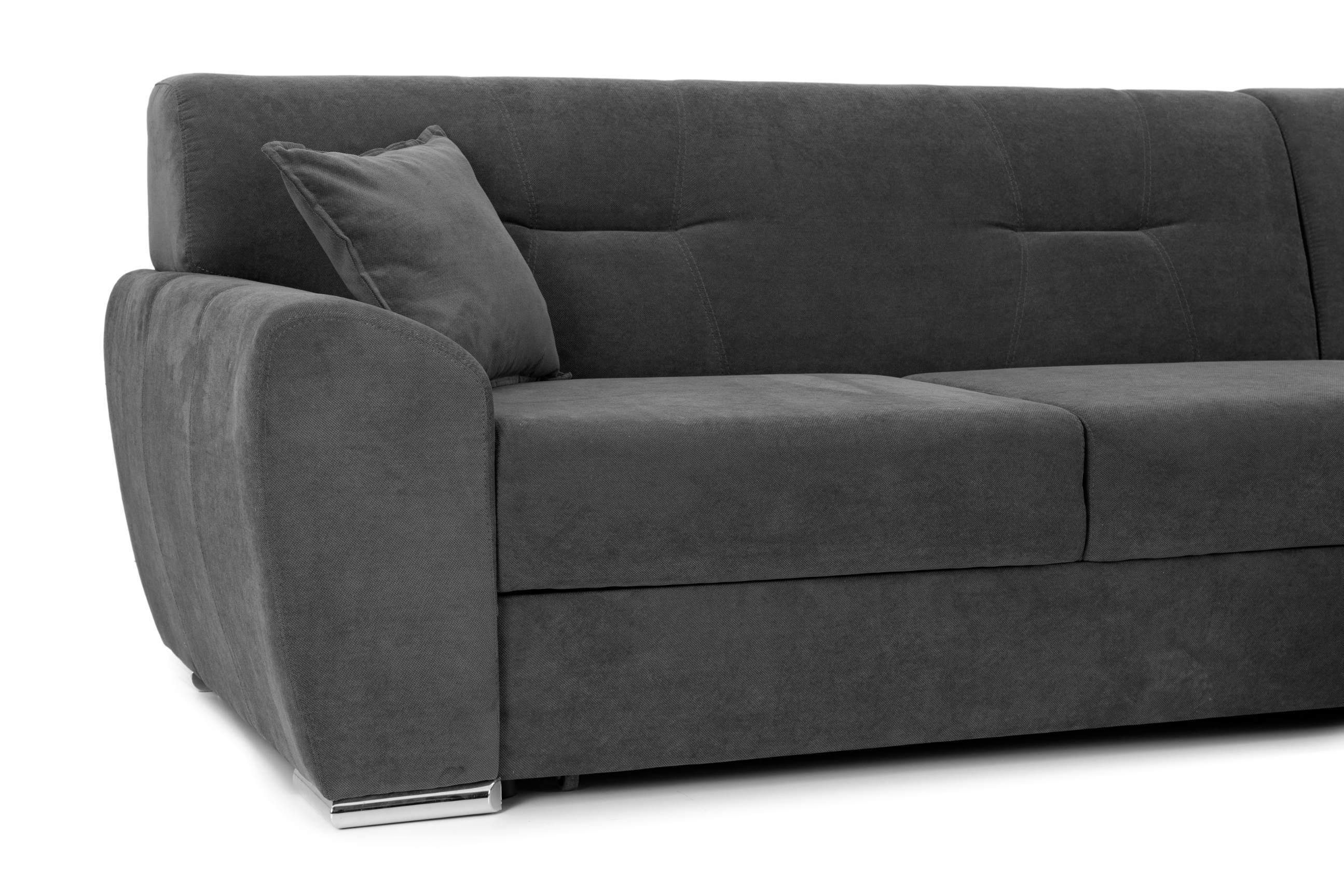 Colțar Extensibil ASTORIA, cu ladă de depozitare, variante stânga/dreapta 281x168x85 cm Prestige Home