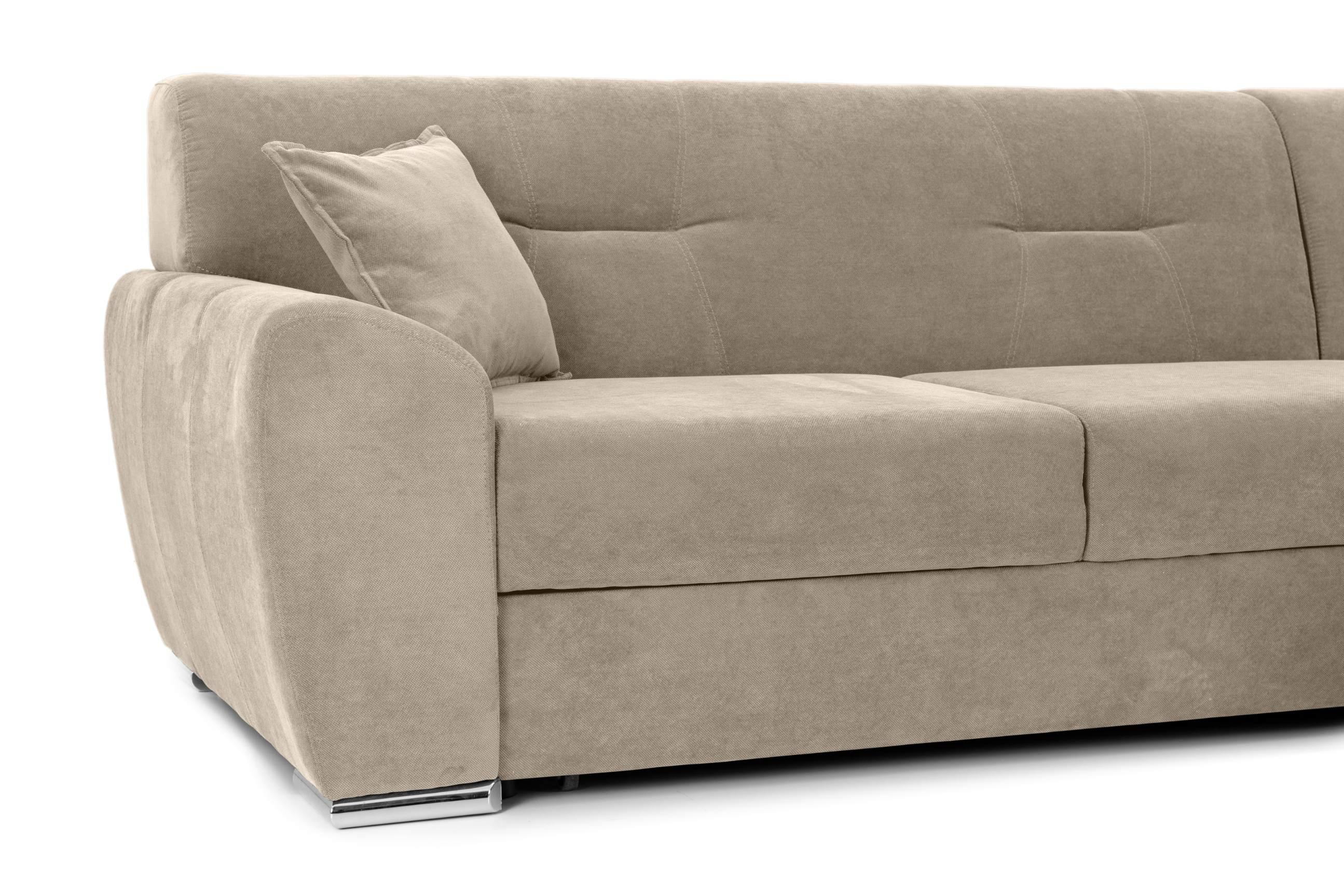 Colțar Extensibil ASTORIA, cu ladă de depozitare, variante stânga/dreapta 281x168x85 cm Prestige Home