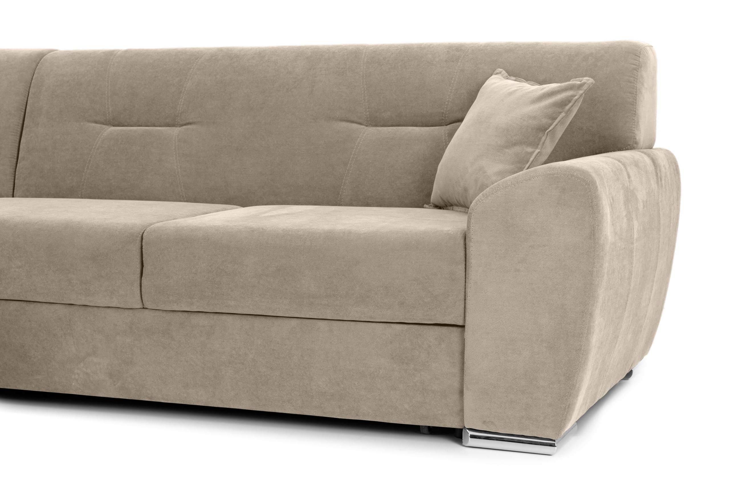 Colțar Extensibil ASTORIA, cu ladă de depozitare, variante stânga/dreapta 281x168x85 cm Prestige Home