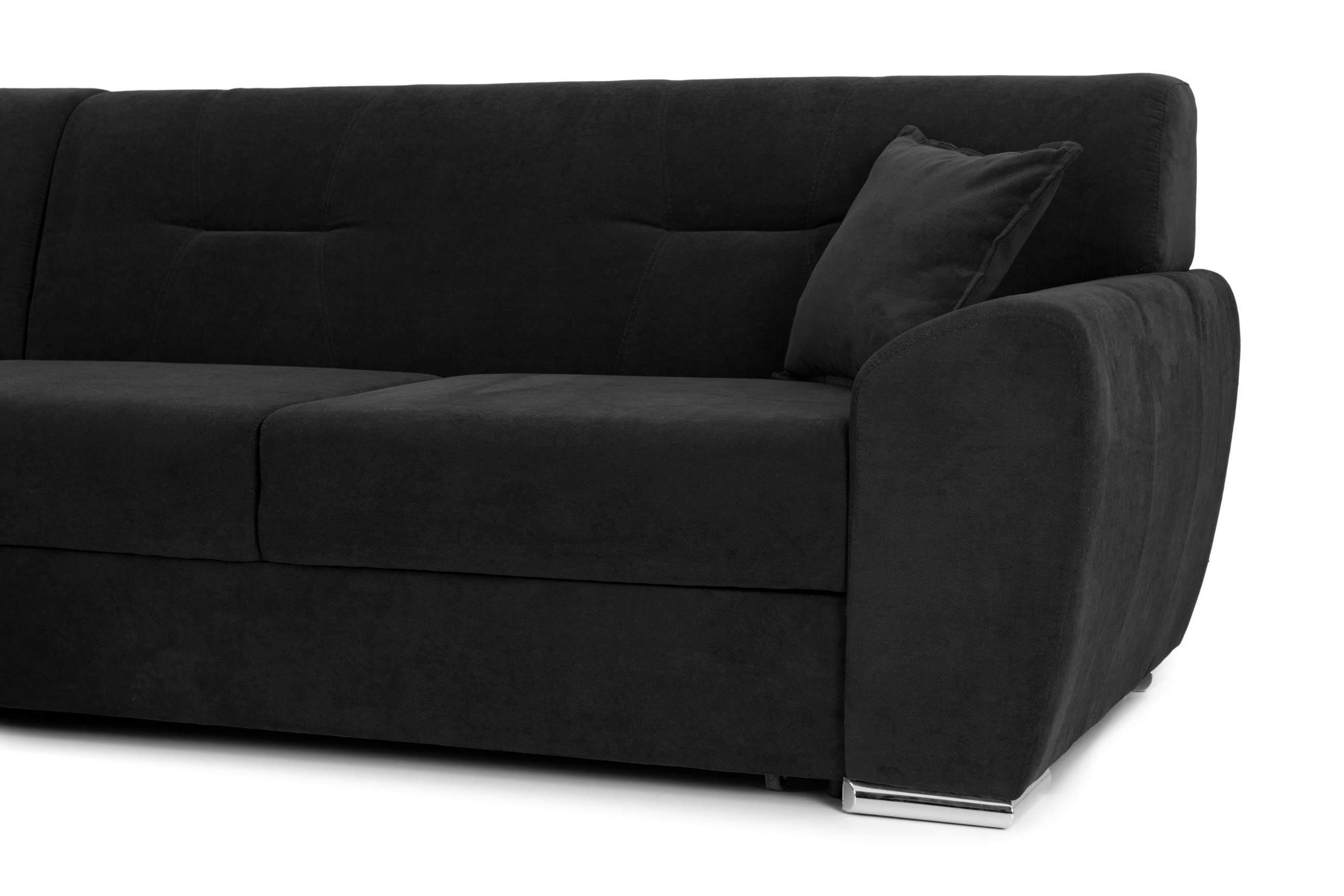 Colțar Extensibil ASTORIA, cu ladă de depozitare, variante stânga/dreapta 281x168x85 cm Prestige Home