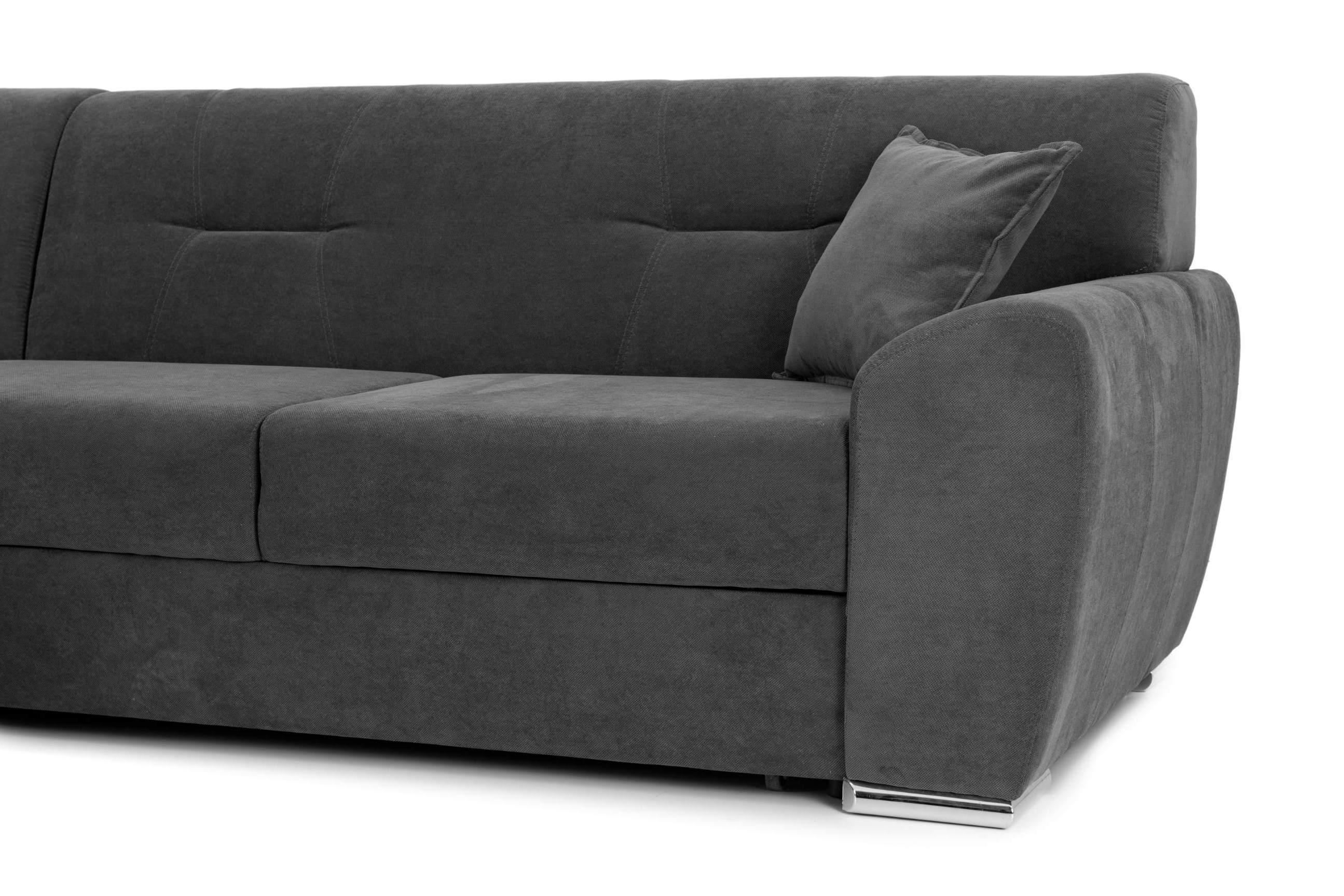 Colțar Extensibil ASTORIA, cu ladă de depozitare, variante stânga/dreapta 281x168x85 cm Prestige Home