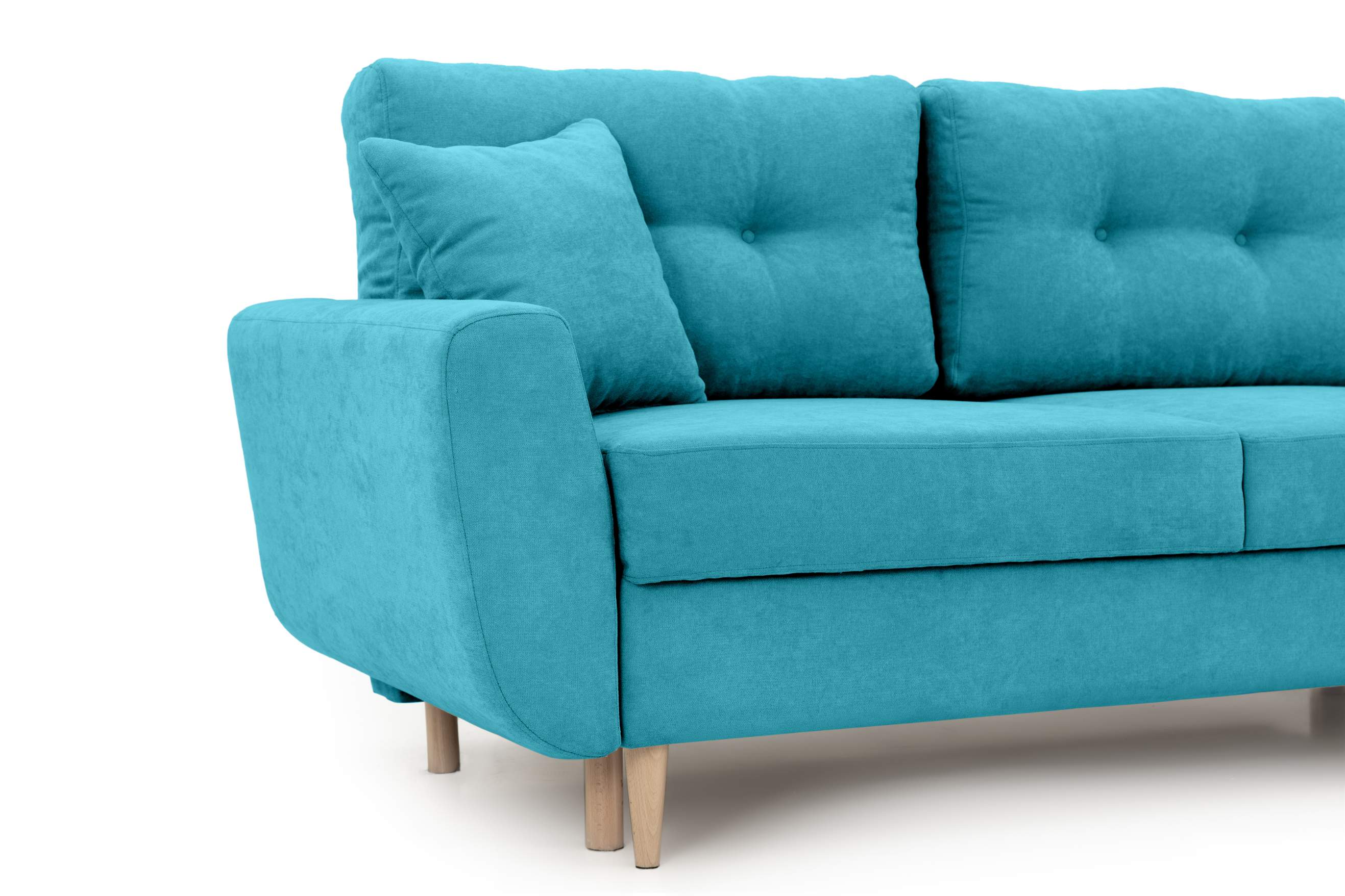 Colțar Extensibil HELSINKI, cu ladă de depozitare, variante stânga/dreapta 261x166x82 cm Prestige Home