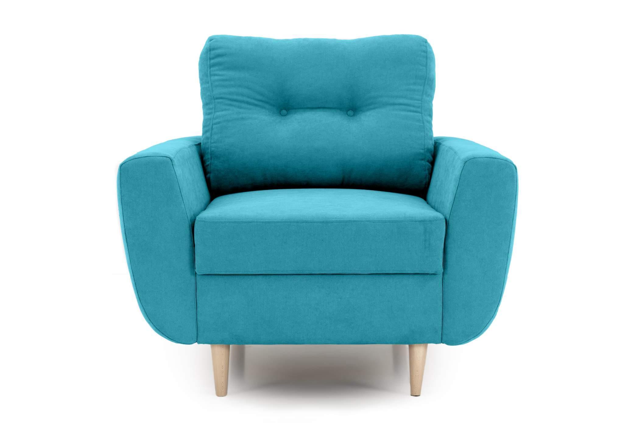 Fotoliu HELSINKI, 95x88x77 cm Turcoaz-Enjoy Prestige Home