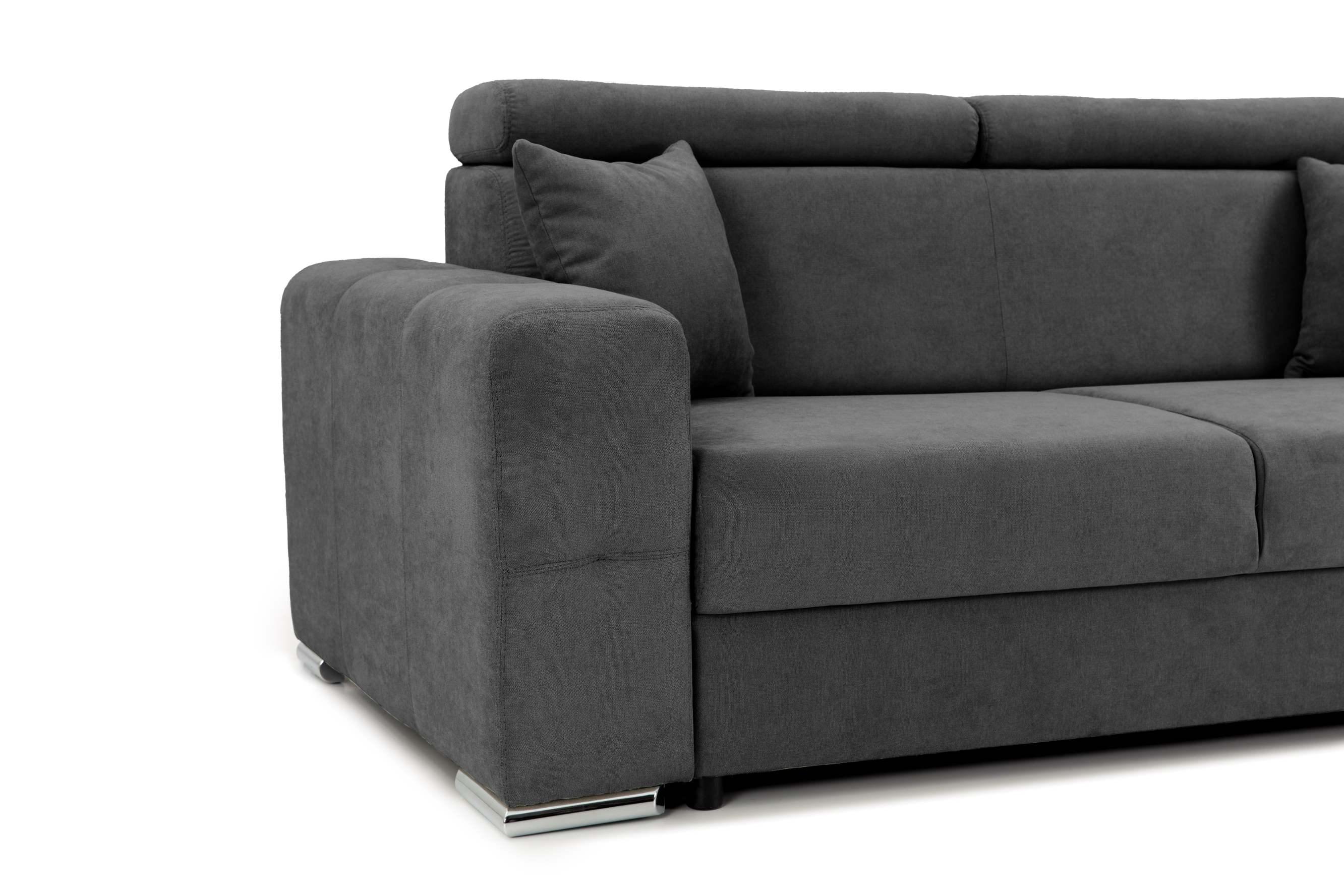 Canapea Fixă 2 locuri BELLAGIO, cu tetiere reglabile, 205x100x100 cm Prestige Home