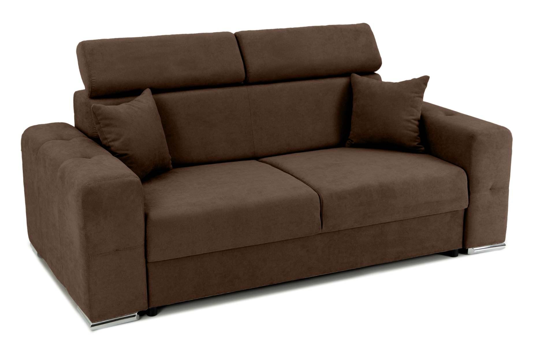 Canapea Fixă 2 locuri BELLAGIO, cu tetiere reglabile, 205x100x100 cm Prestige Home