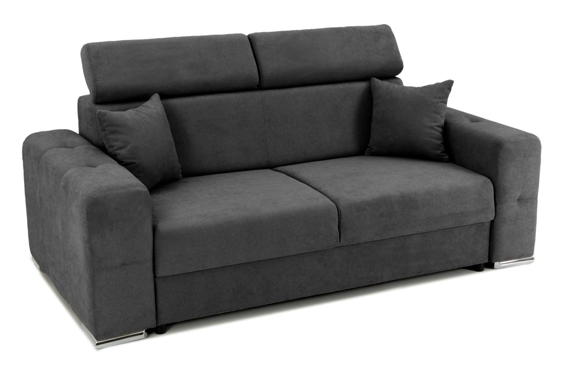 Canapea Fixă 2 locuri BELLAGIO, cu tetiere reglabile, 205x100x100 cm Prestige Home
