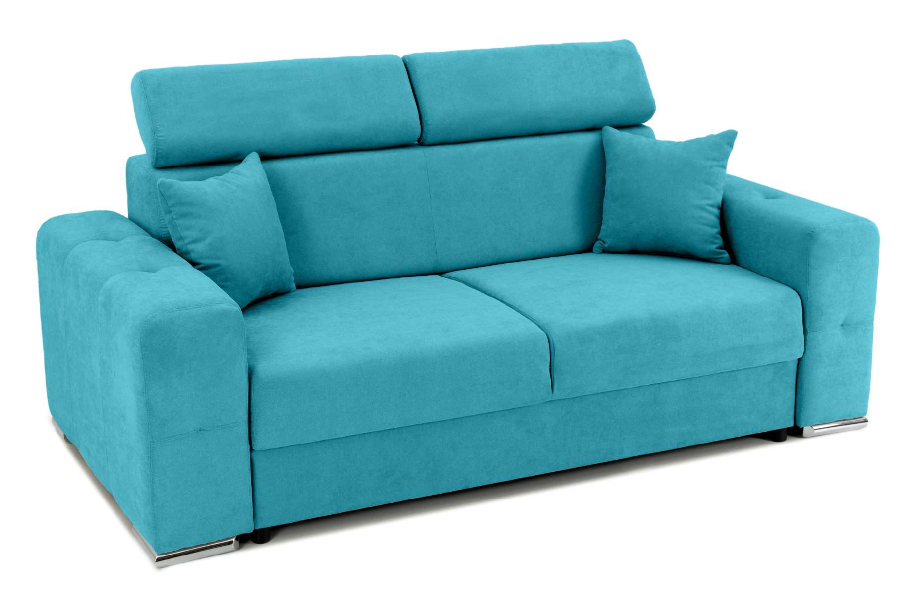 Canapea Fixă 2 locuri BELLAGIO, cu tetiere reglabile, 205x100x100 cm Prestige Home