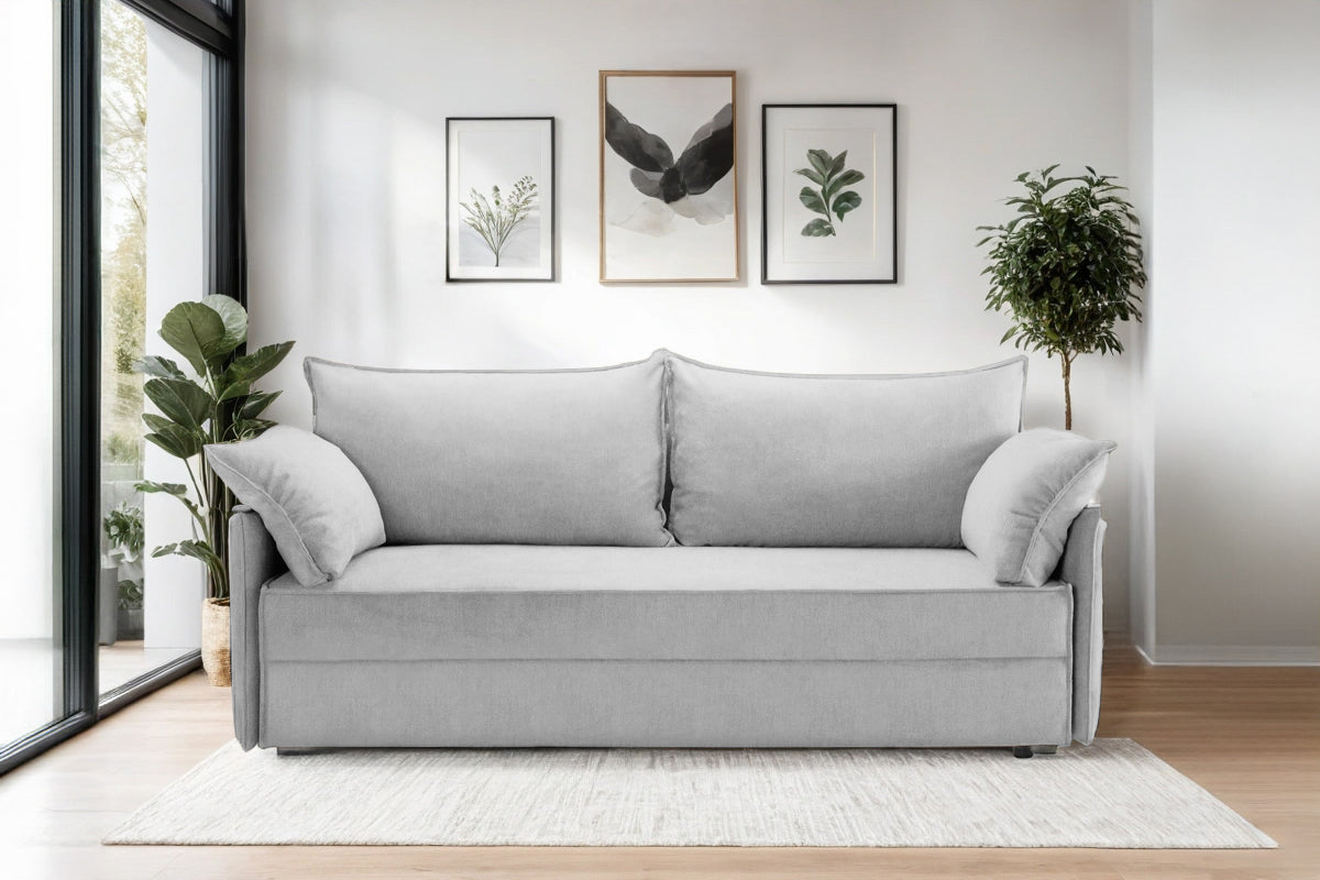 Canapea Extensibilă 3 locuri RIVA, cu ladă depozitare, 206x90x88 cm Prestige Home