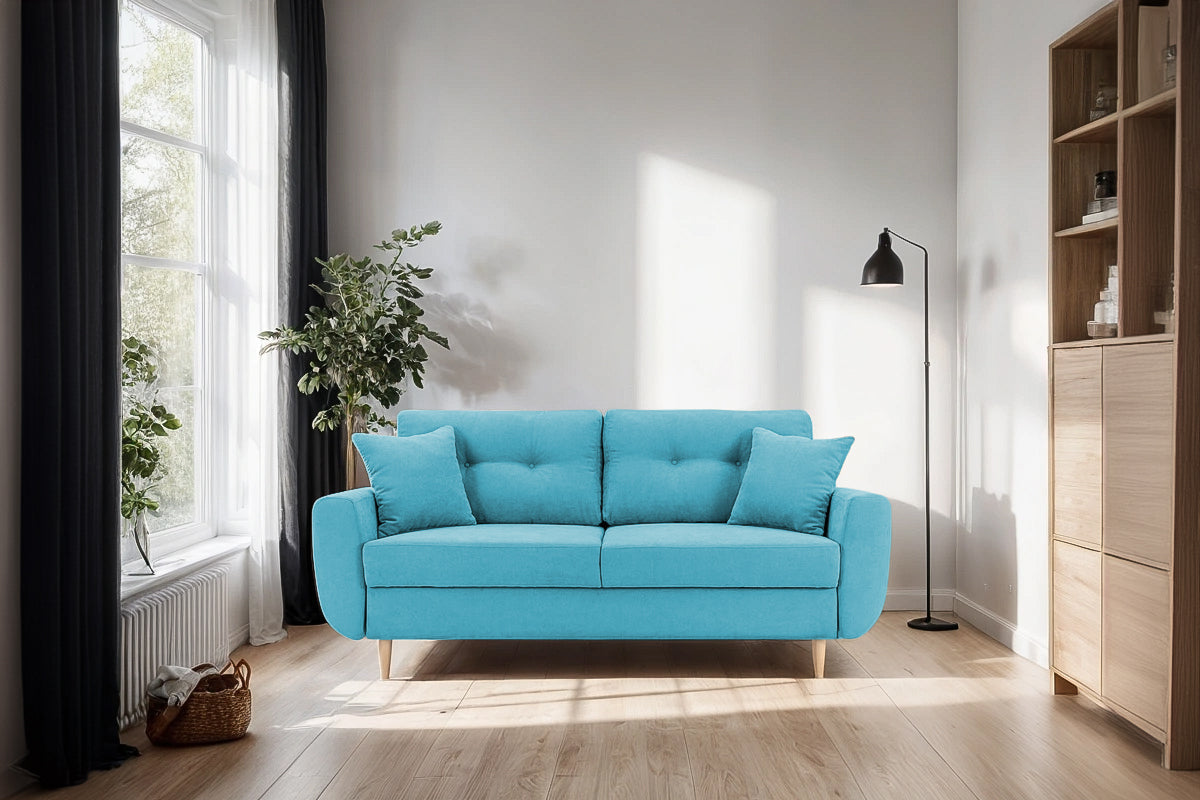 Canapea Fixă 2 locuri HELSINKI, 190x90x81 cm Prestige Home