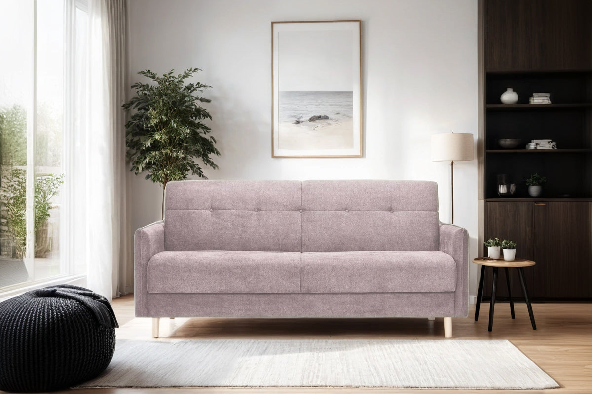 Canapea Extensibilă 3 locuri STONE, cu ladă de depozitare, 210x70x98 cm Prestige Home