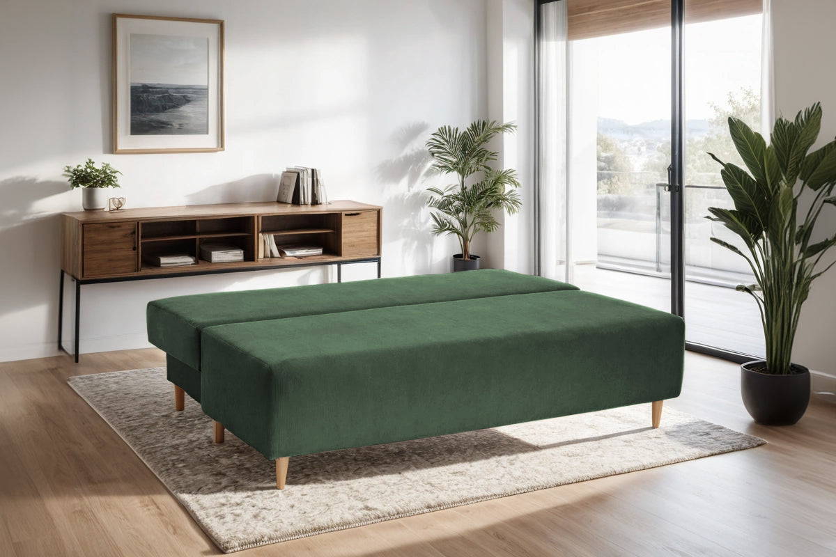 Canapea Extensibilă 3 locuri CANDY, cu ladă de depozitare, 190x95x100 cm Prestige Home