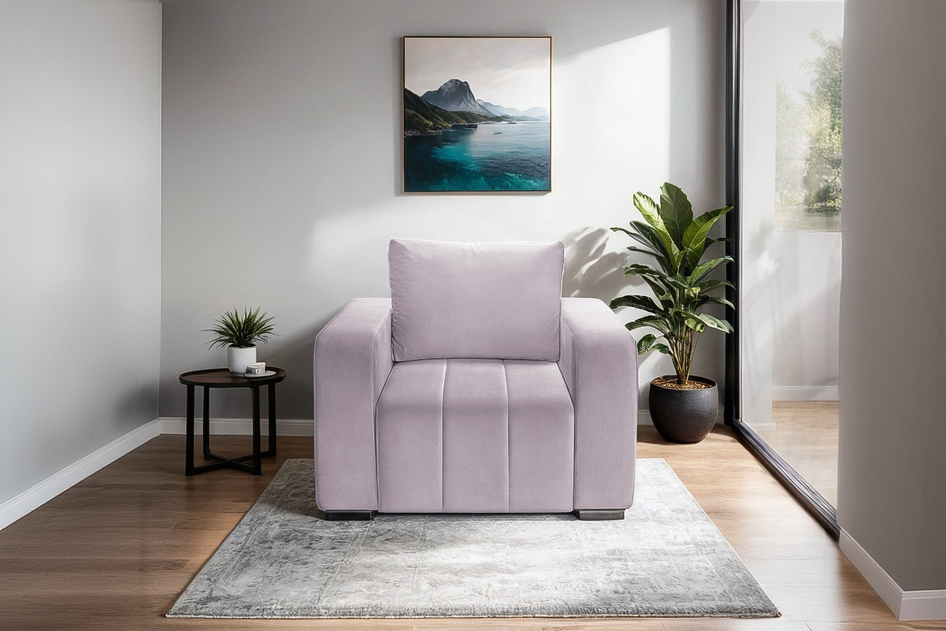 Fotoliu DIEGO, 103x93x88 cm Prestige Home