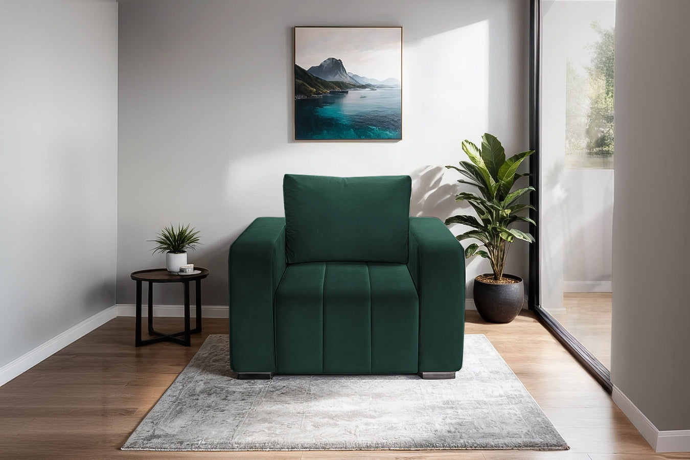 Fotoliu DIEGO, 103x93x88 cm Prestige Home