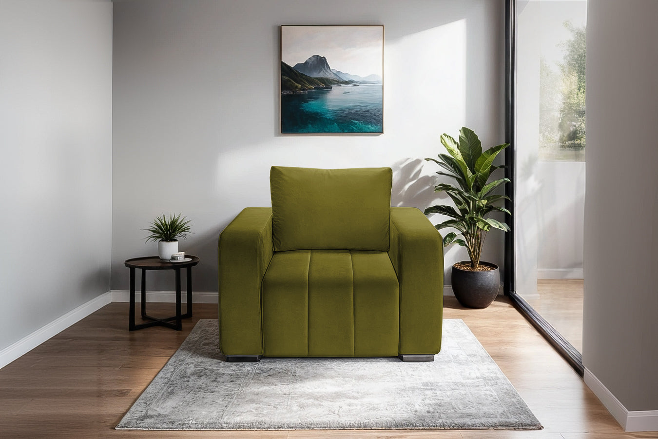 Fotoliu DIEGO, 103x93x88 cm Prestige Home
