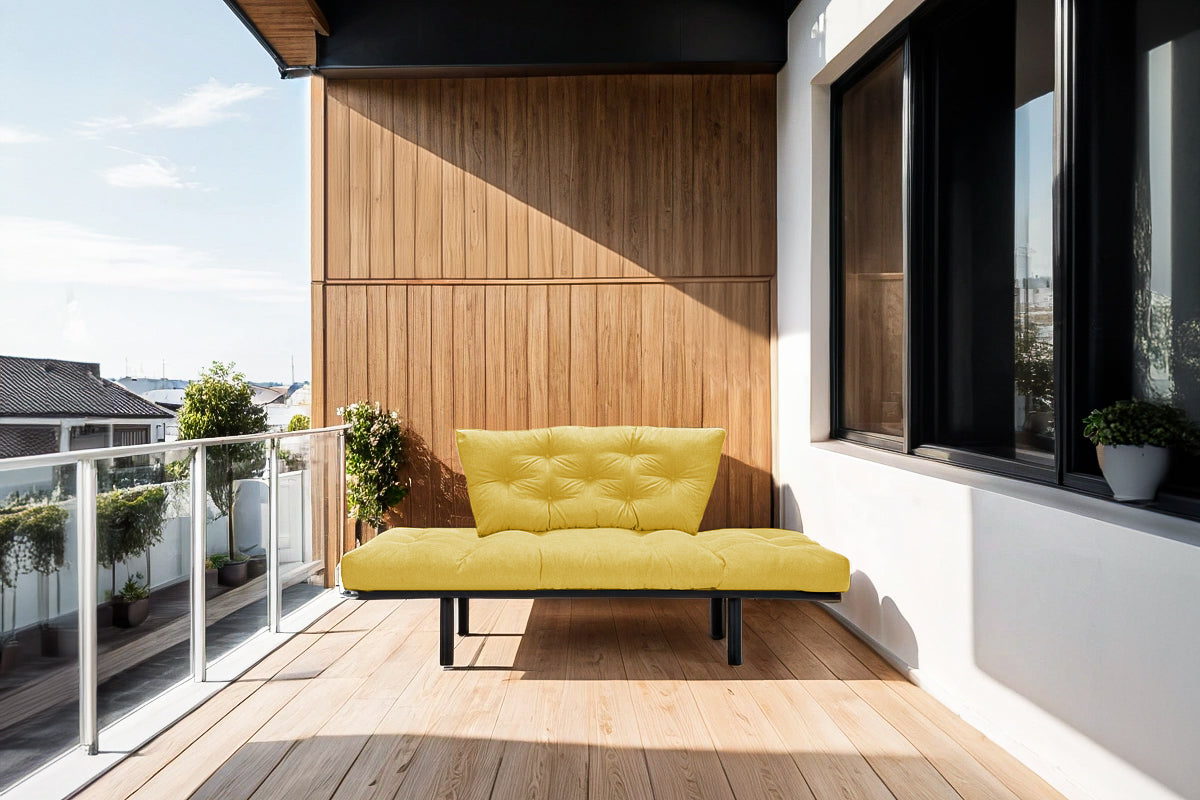 Canapea Extensibilă 2 locuri SUNNY, pentru terasă, 155x70x85 cm Prestige Home