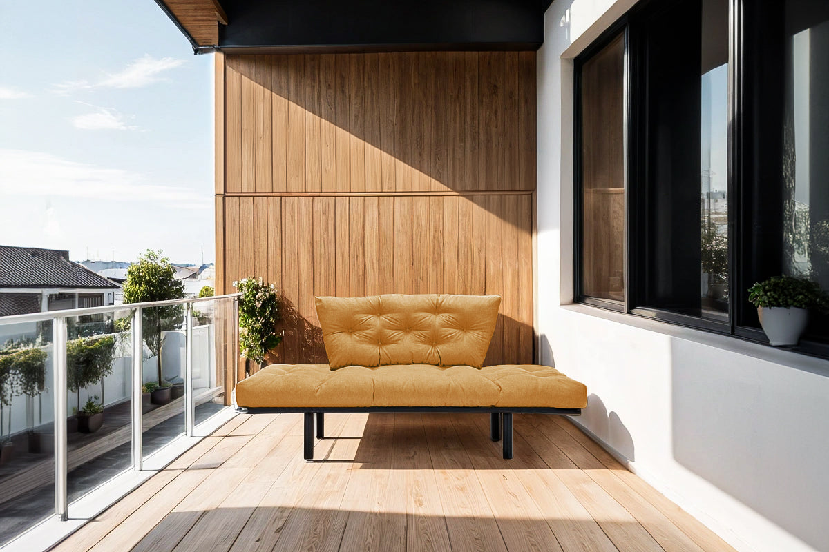 Canapea Extensibilă 2 locuri SUNNY, pentru terasă, 155x70x85 cm Prestige Home