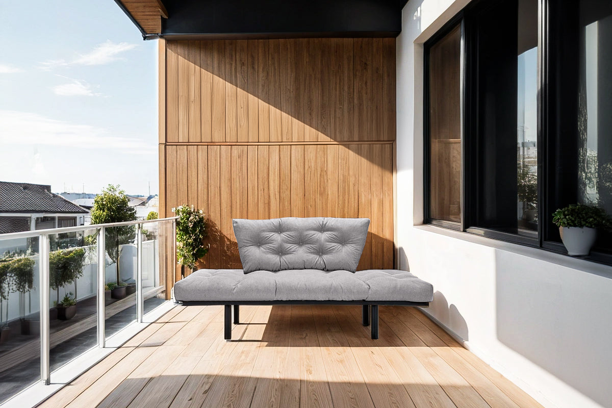 Canapea Extensibilă 2 locuri SUNNY, pentru terasă, 155x70x85 cm Prestige Home