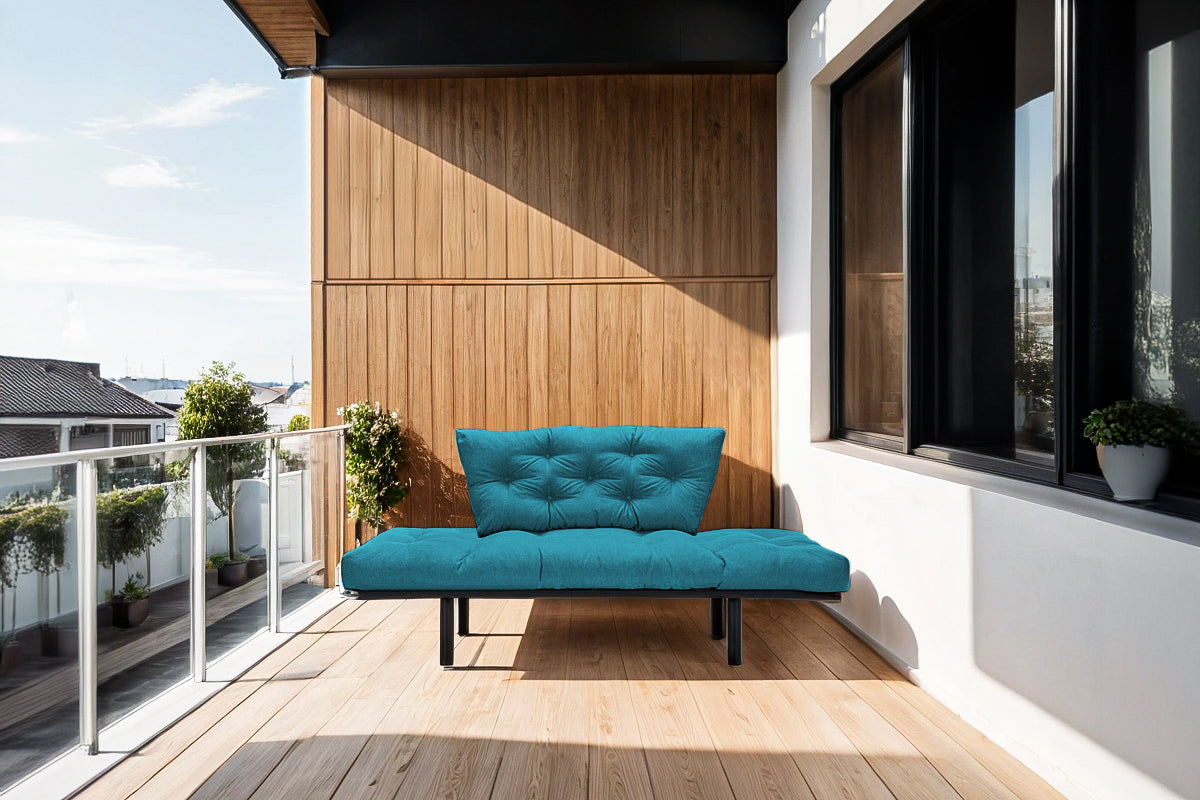 Canapea Extensibilă 2 locuri SUNNY, pentru terasă, 155x70x85 cm Prestige Home