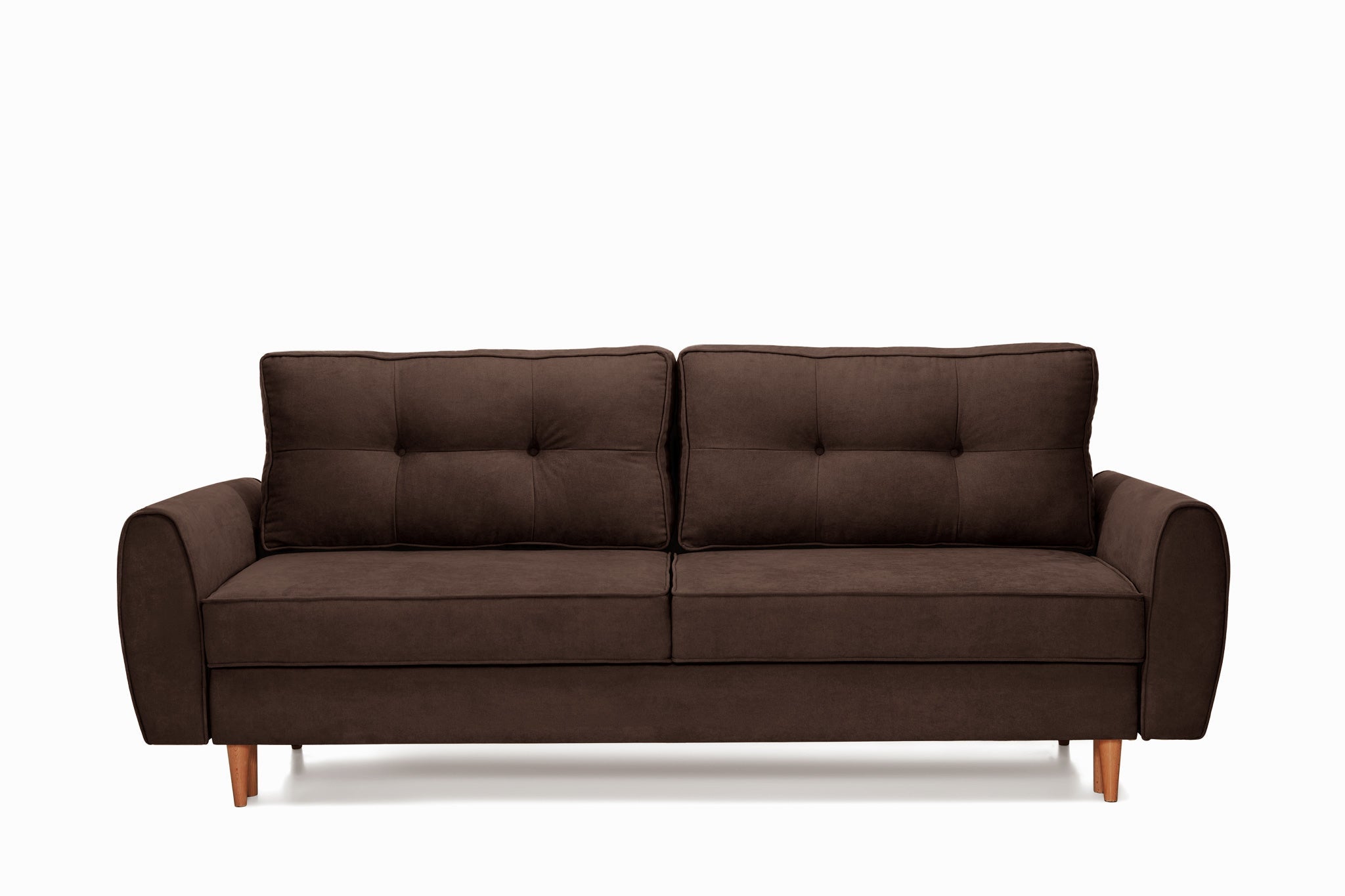 Canapea Extensibilă 3 locuri, RIGA, cu ladă de depozitare, 229x90x90 cm Maro-Enjoy Prestige Home