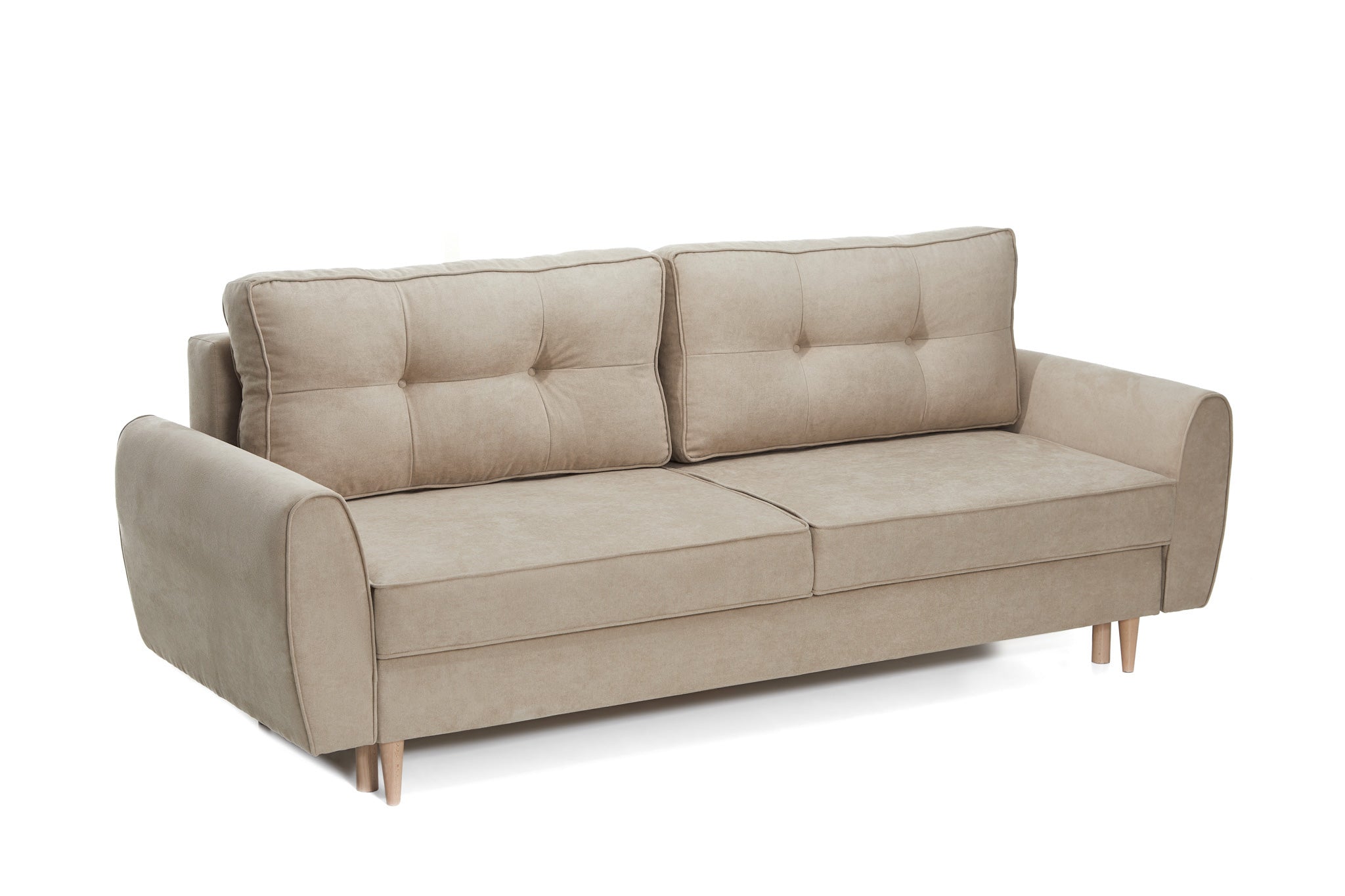 Canapea Extensibilă 3 locuri, RIGA, cu ladă de depozitare, 229x90x90 cm Prestige Home